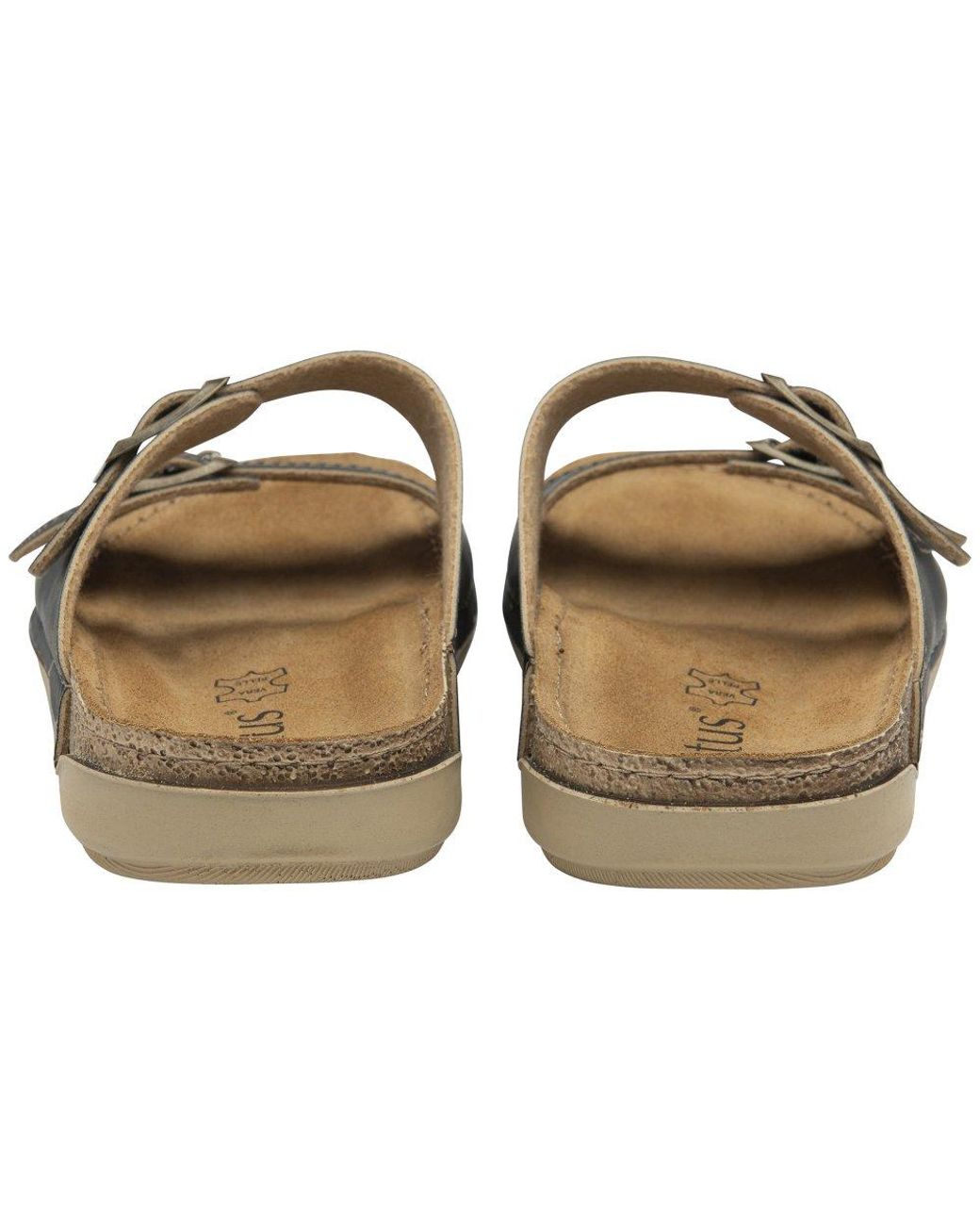 Lotus Brown Rome Mules