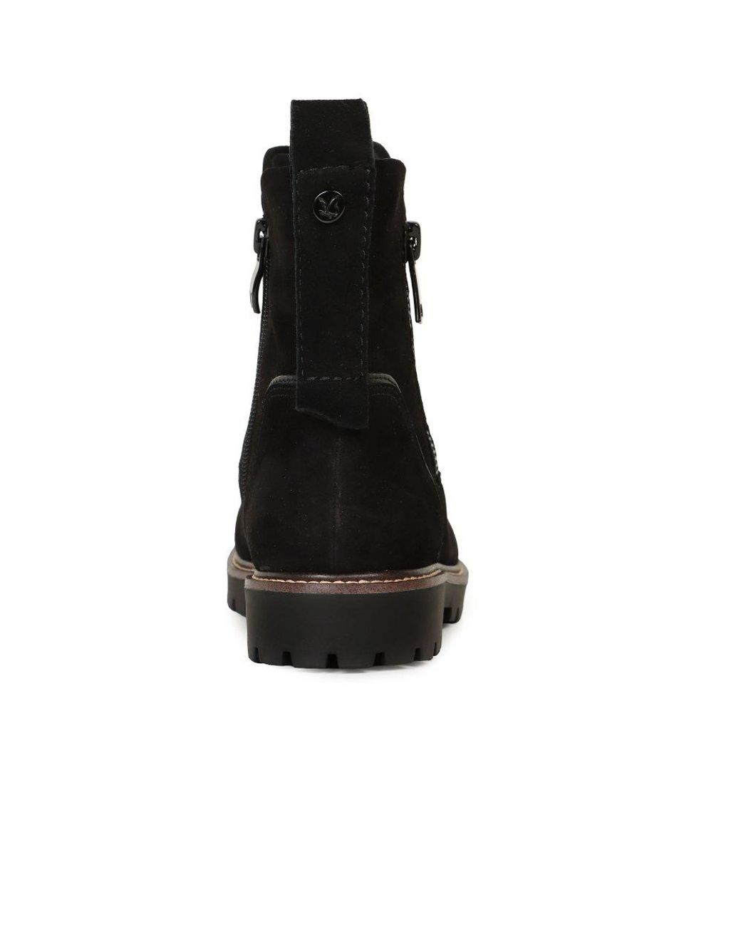 Caprice Black Darcy Ankle Boots