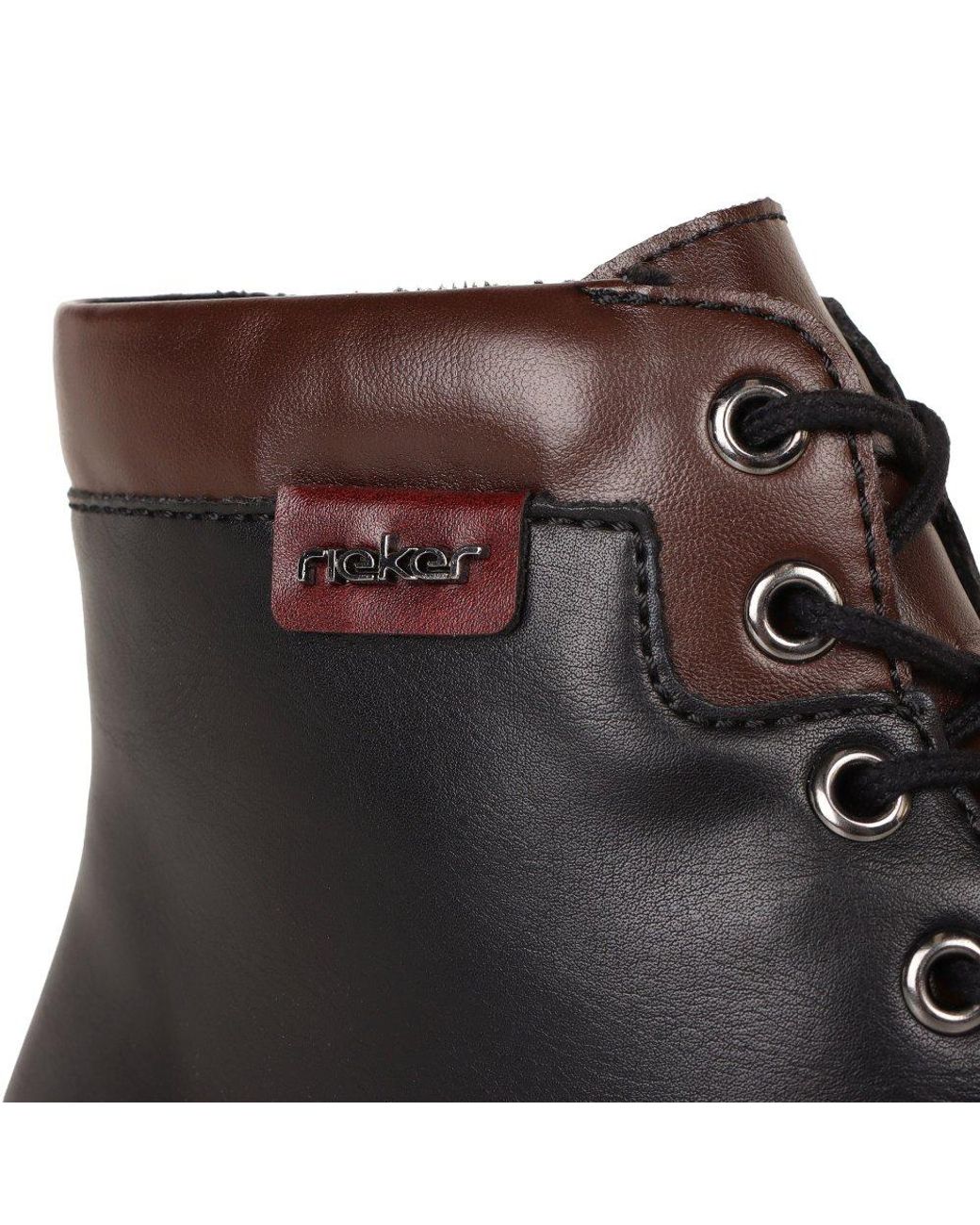 Rieker Black Thornton Ankle Boots