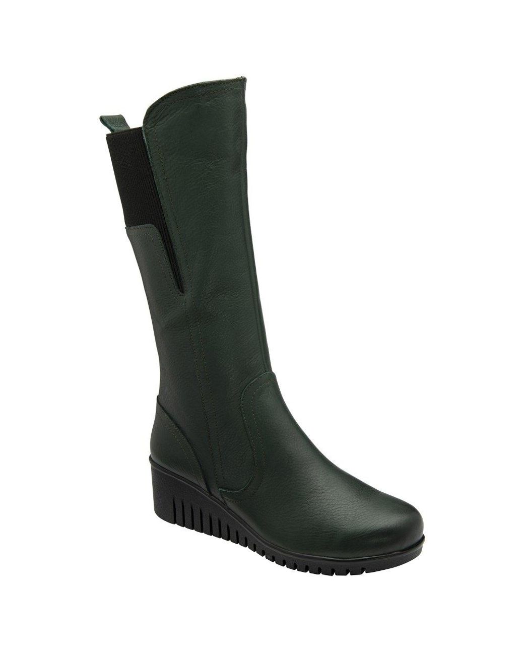 Lotus Black Fitzgerald Calf Boots