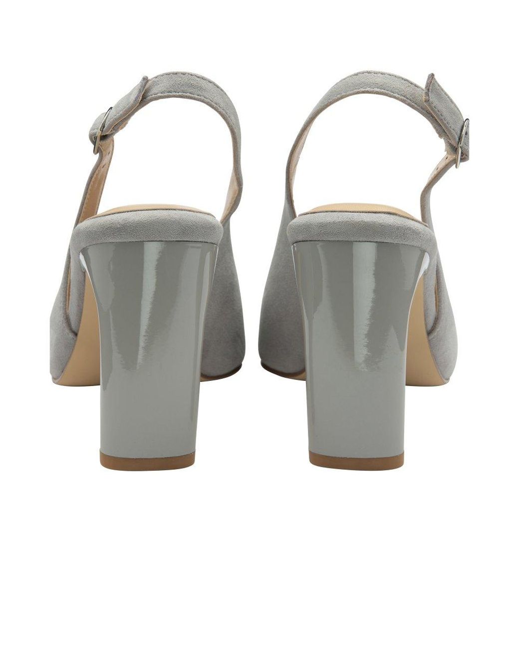 Lotus Metallic Luciana Slingback Court Shoes