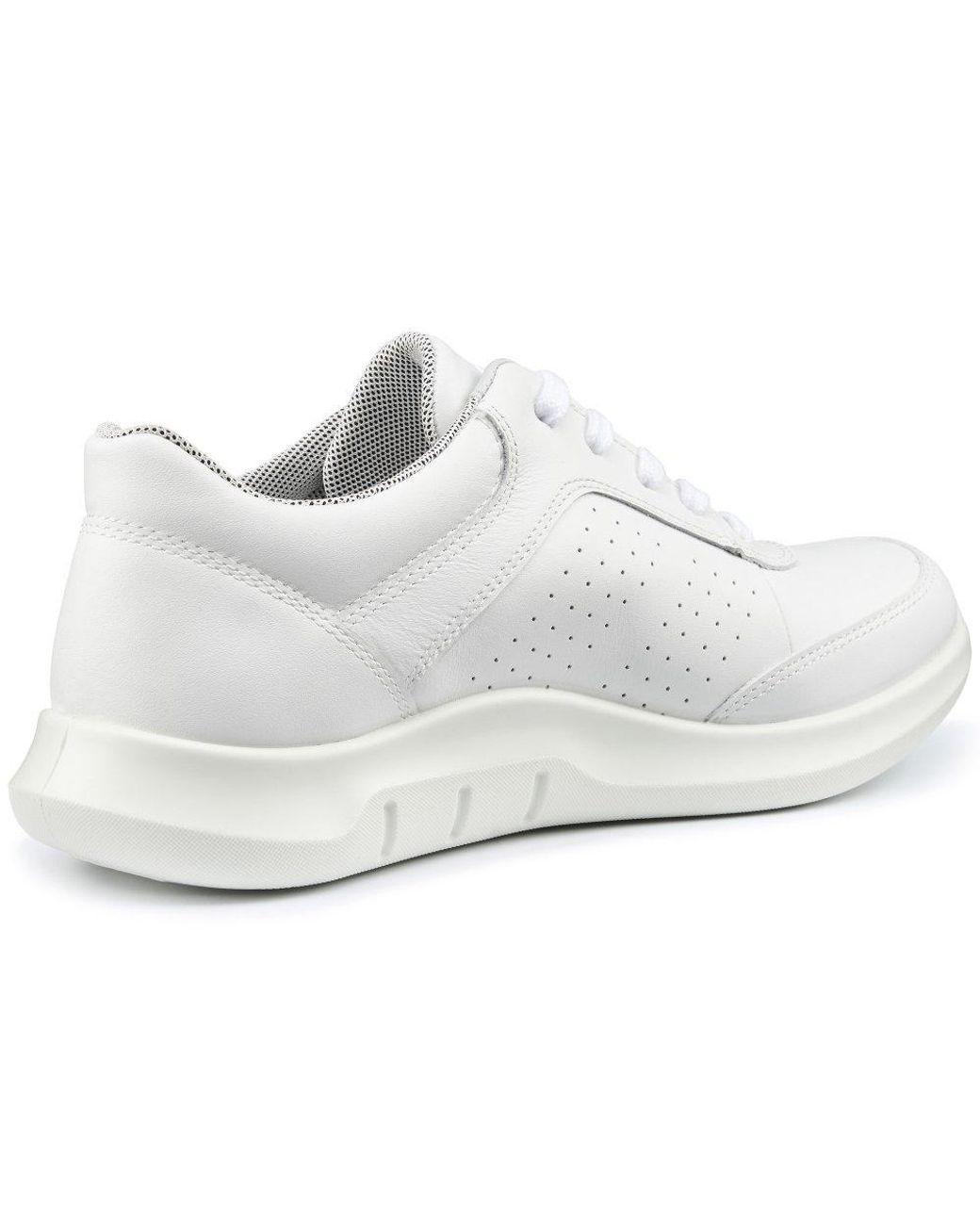 Hotter White Orion Casual Trainers