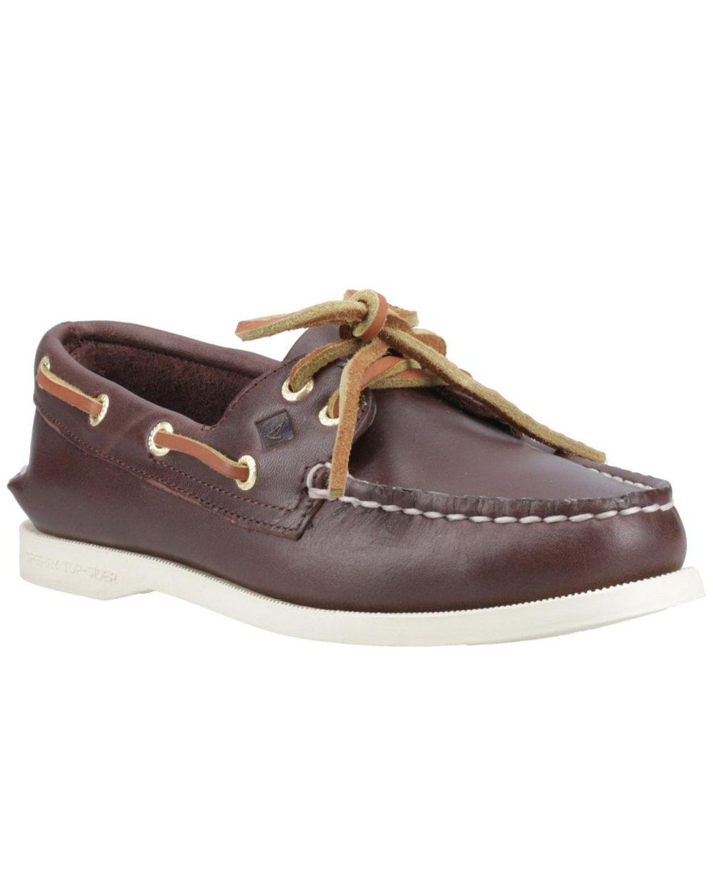 Sperry Top-Sider Brown Authentic Original 2 Eye Boat Shoes
