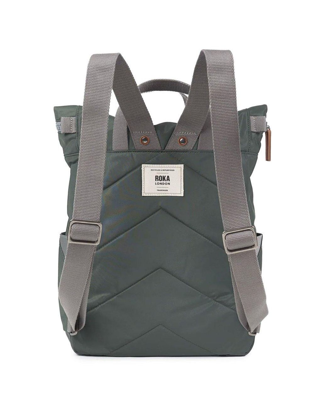 Roka Green Canfield B Small Backpack