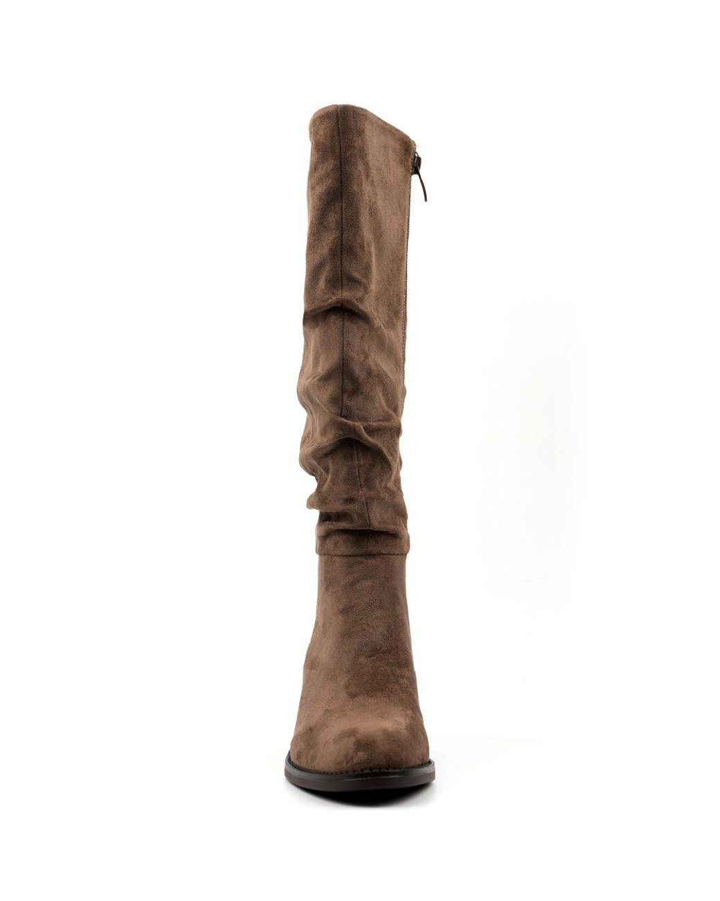 Lunar Brown Kristen Knee High Boots