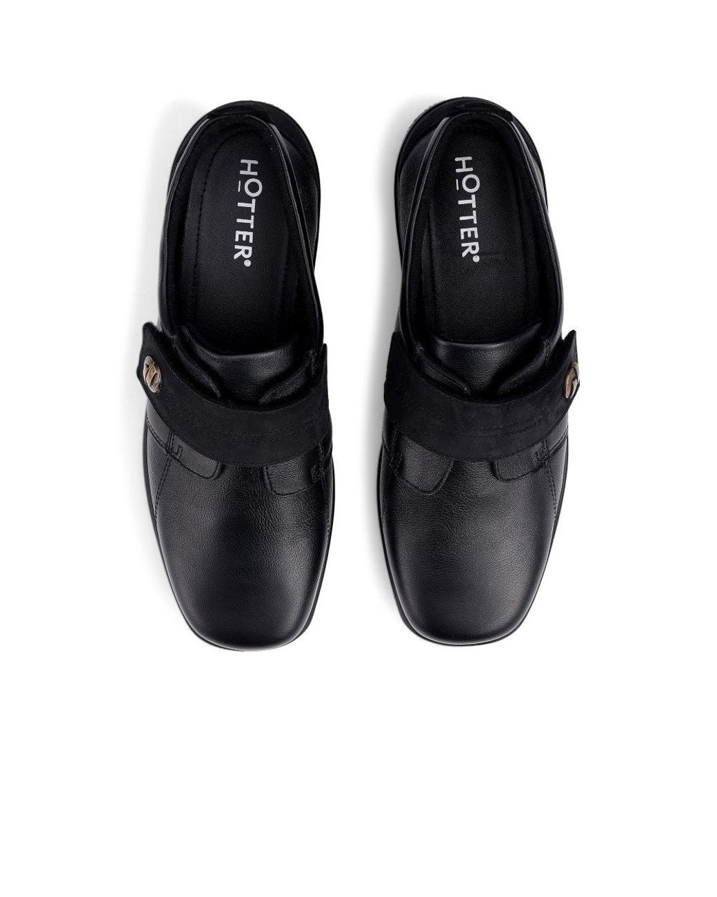 Hotter Blue Kora Wide Fit Shoes