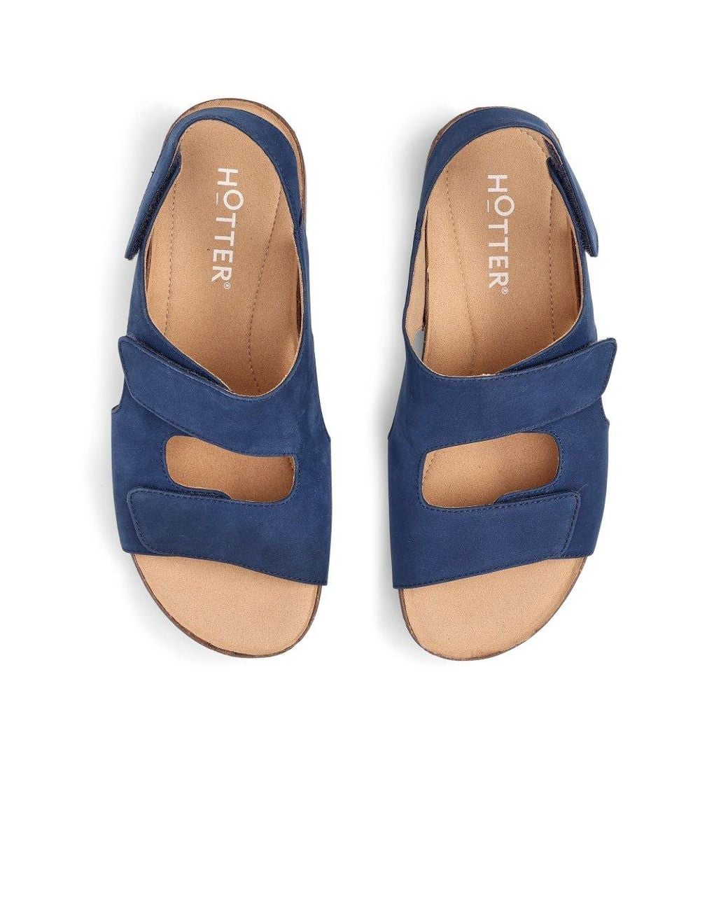 Hotter Blue Explore Extra Wide Sandals