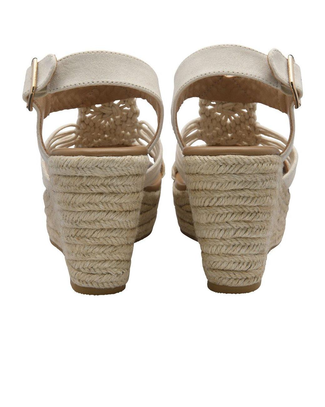 Ravel Metallic Kennley Wedge Sandals