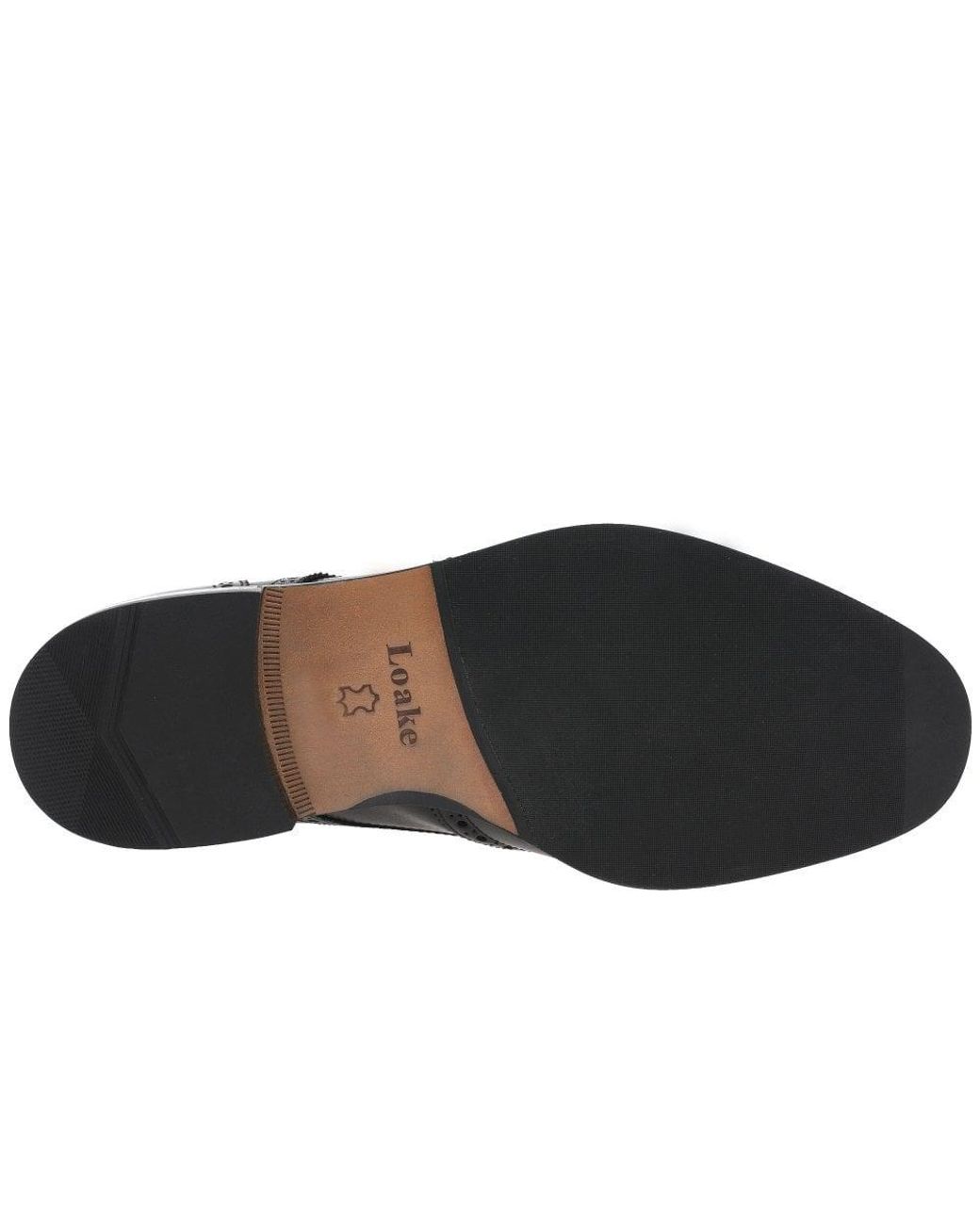 Loake Black Pangbourne Lace Up Formal Shoes for men