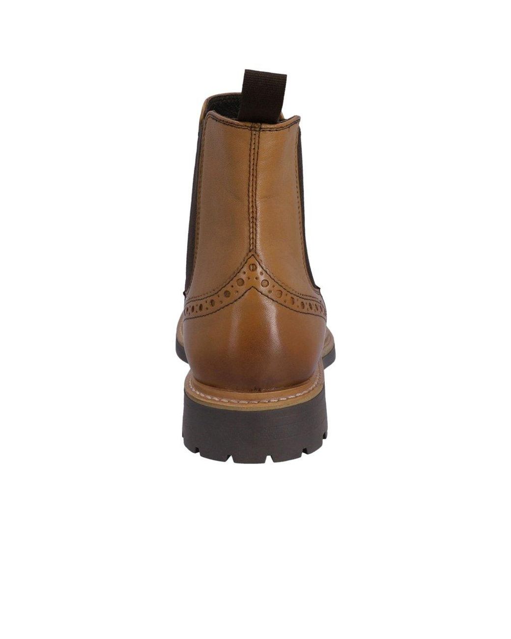 Hunter Brown Cawdor Brogue Dealer Boots for men
