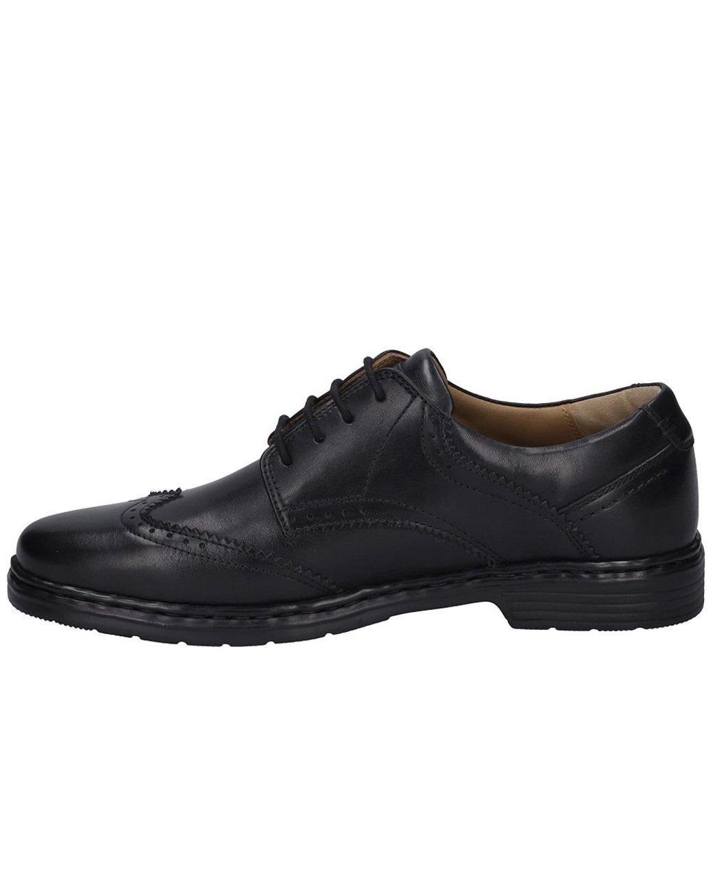 Josef Seibel Black Alastair 14 Brogues (Schwarz) for men