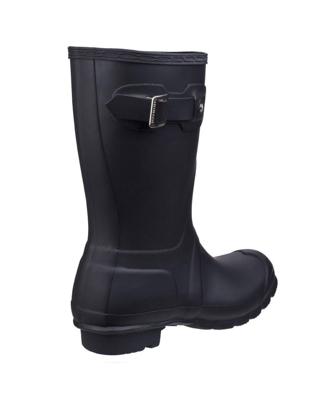 Hunter Blue Original Short Wellington Boots
