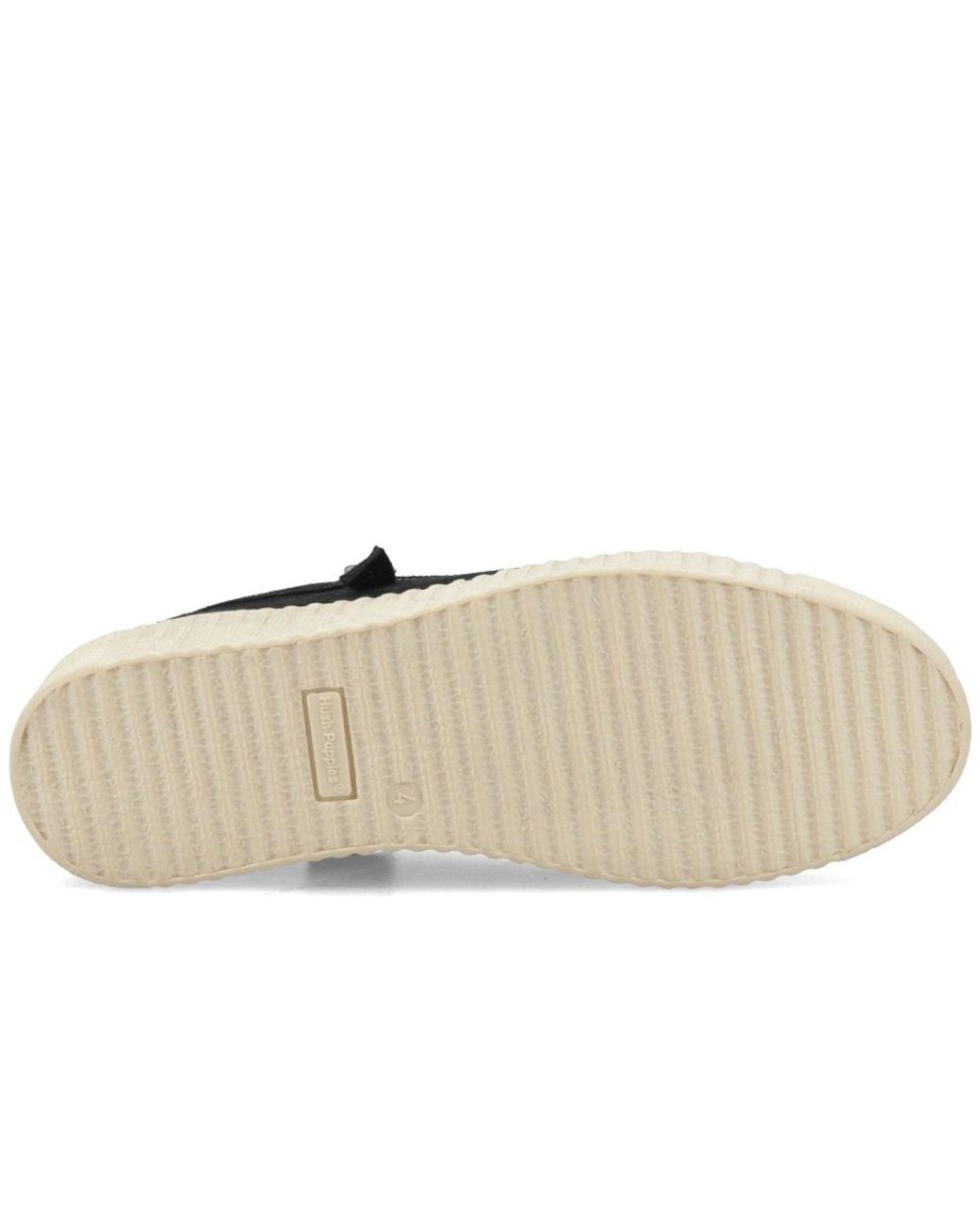 Hush Puppies Black Tara Trainers