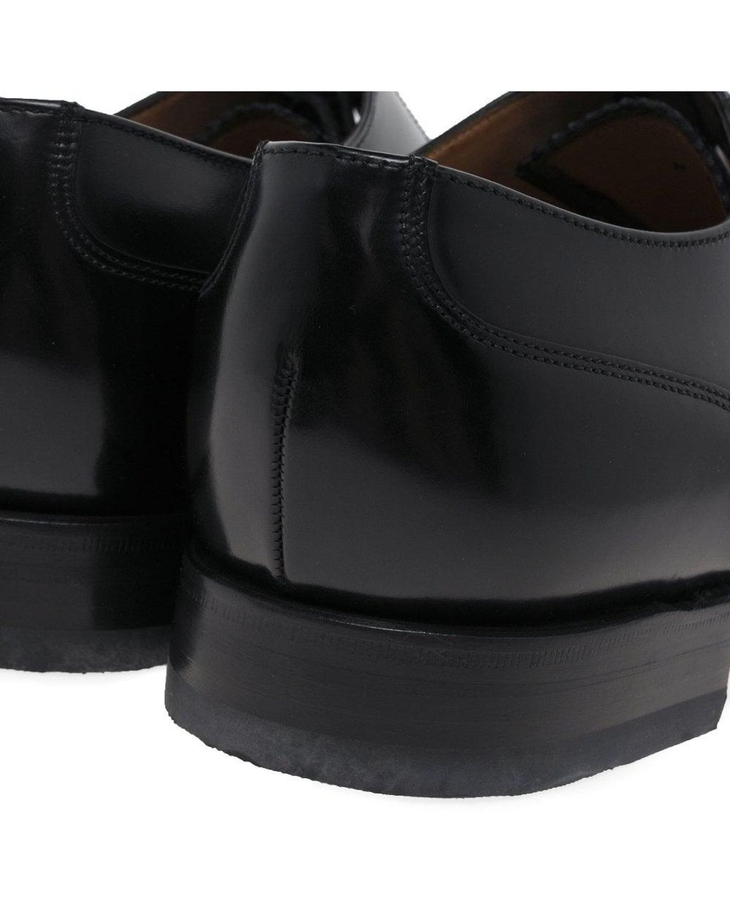 Loake Black 200b Leather Oxford Shoes for men