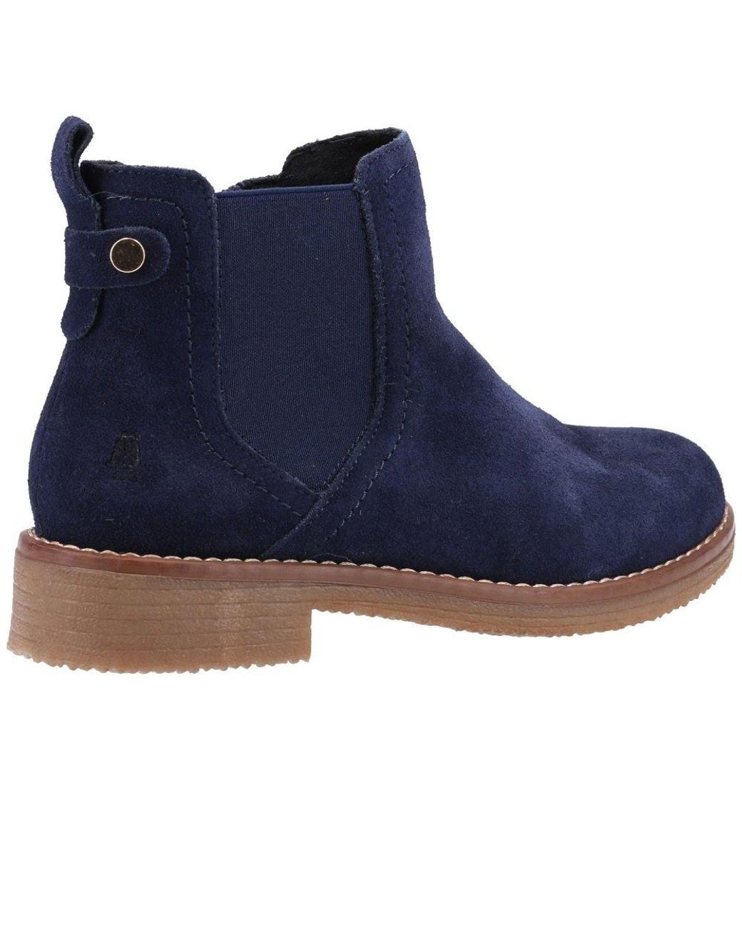 Hush Puppies Blue Maddy Chelsea Boots