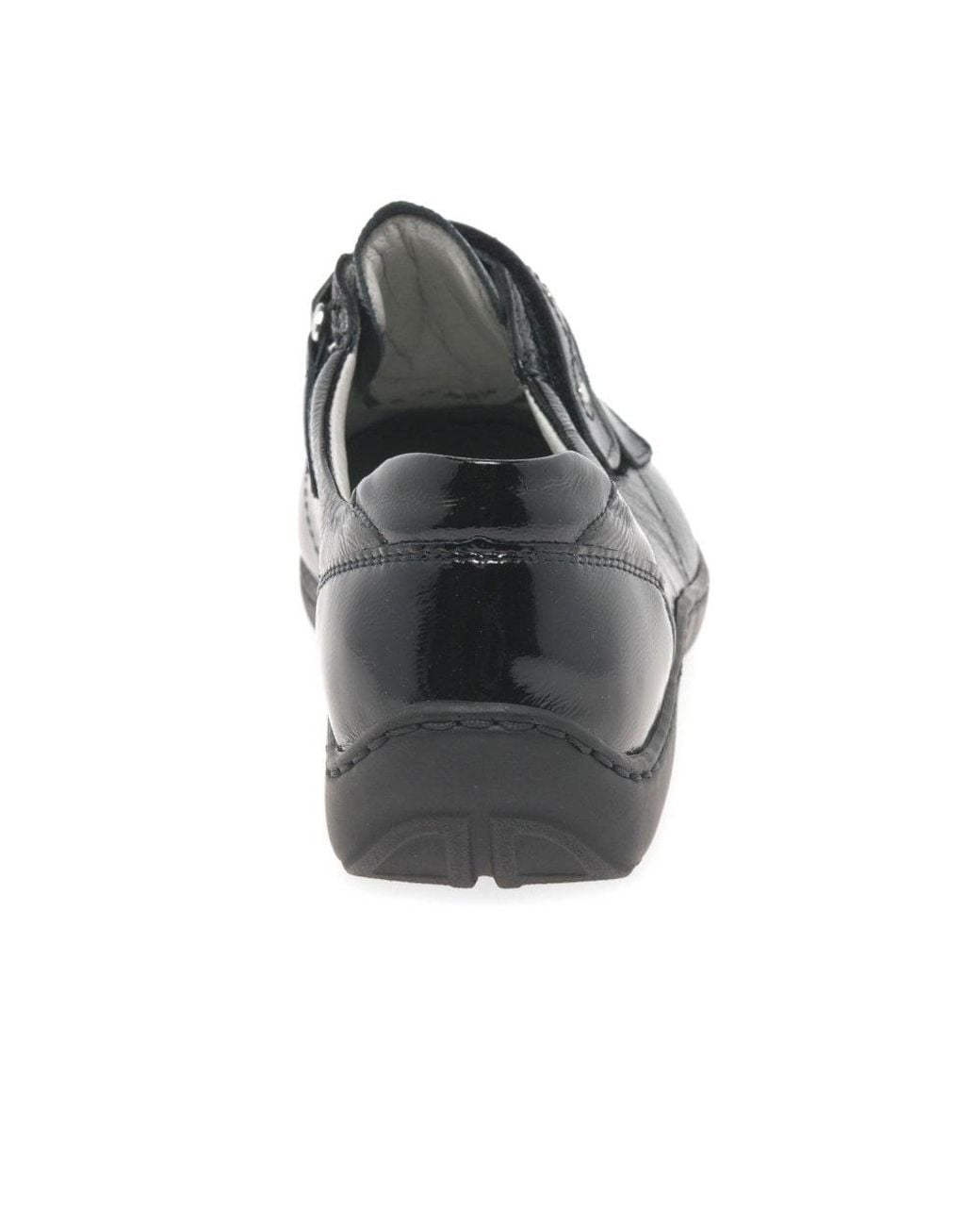 Waldläufer Black Stone Rip Tape Fastening Shoes