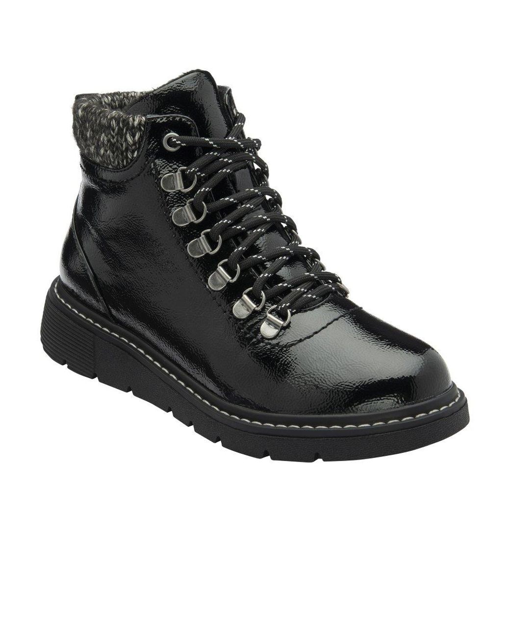 Lotus Black Myrtle Ankle Boots