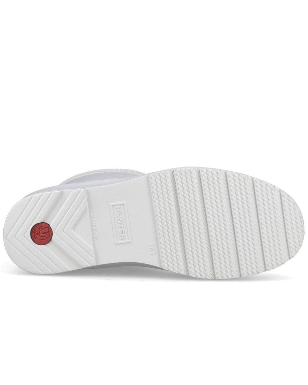 Hunter White Play Short Wellingtons