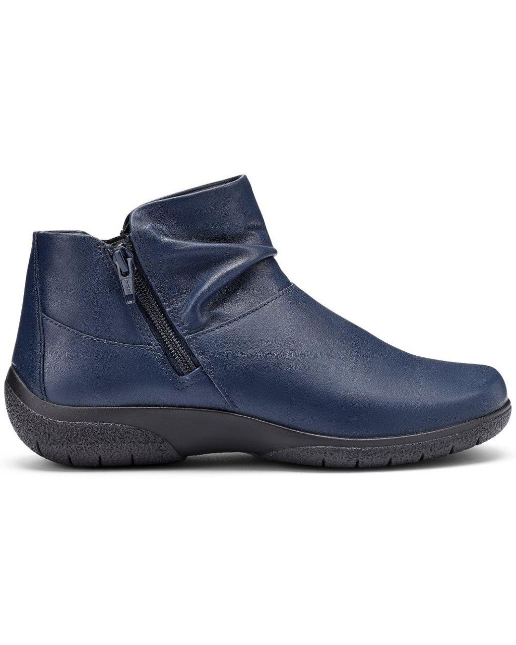 Hotter Blue Murmur Ankle Boots