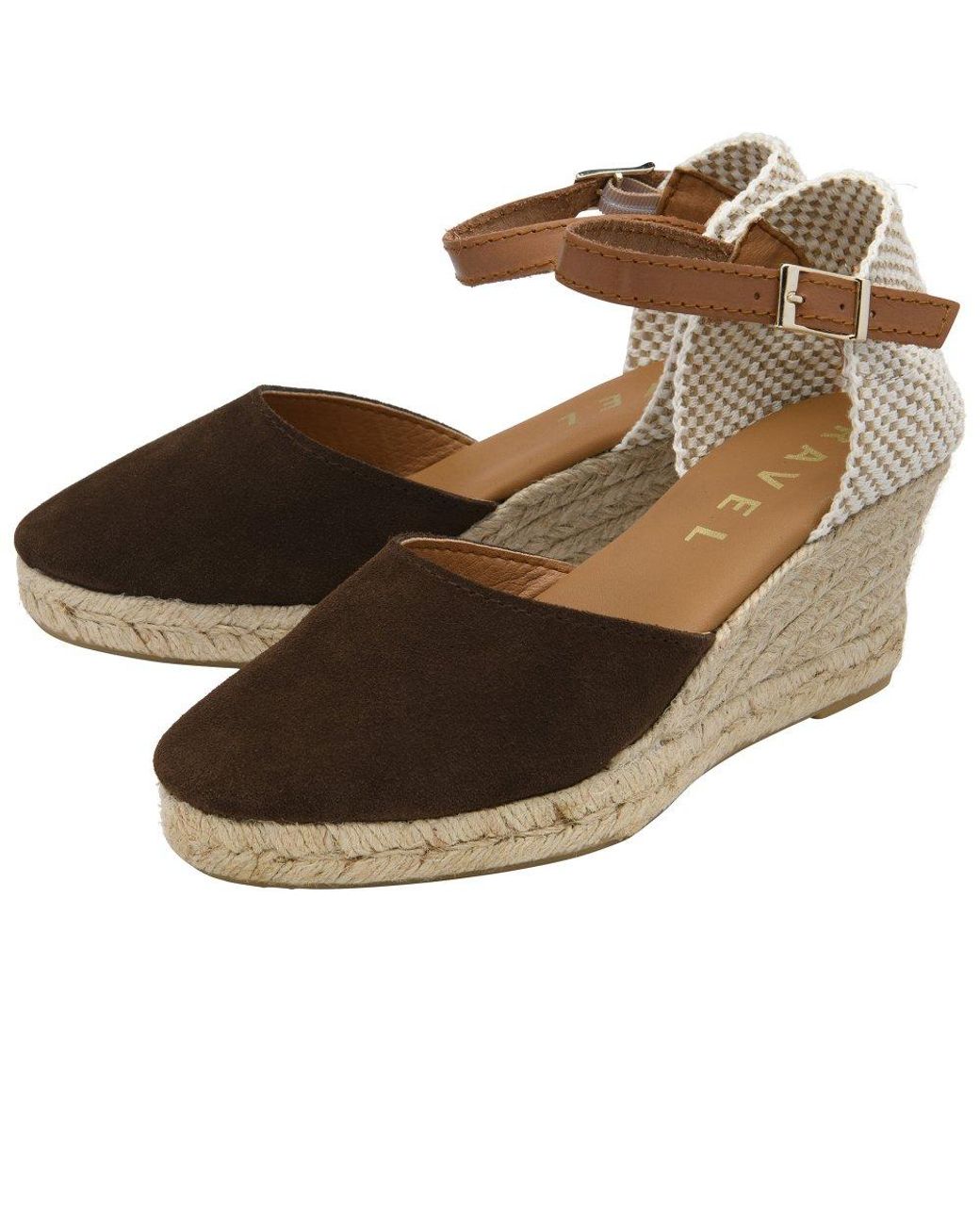 Ravel Brown Burrill Espadrille Wedges