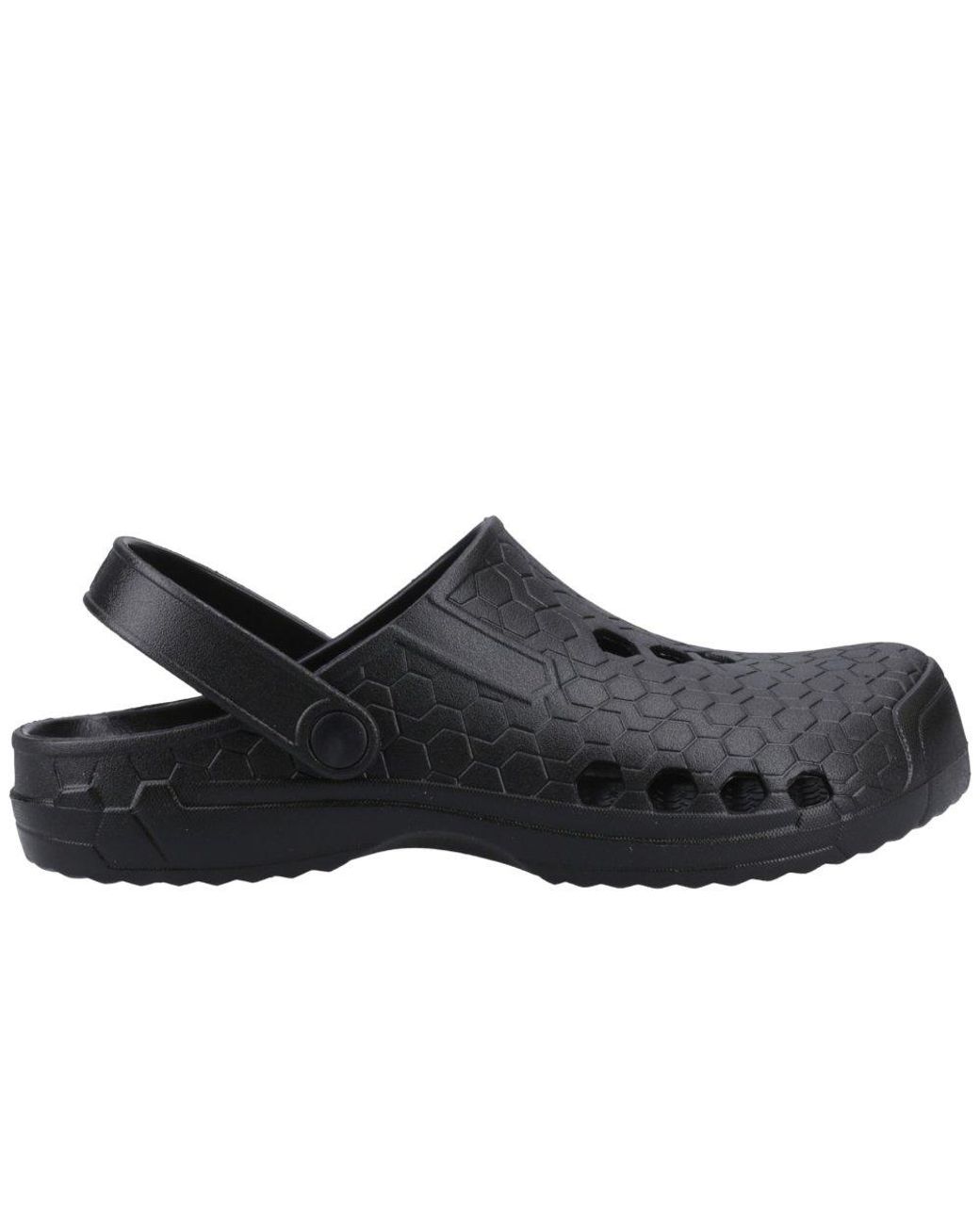 Cotswold Black Uley Clogs for men