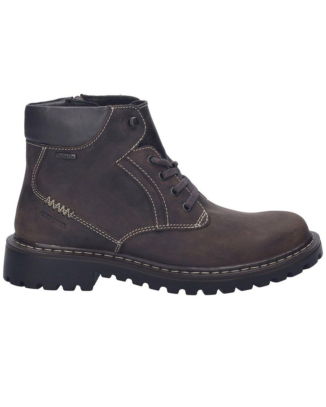 Josef Seibel Black Chance 39 Boots for men