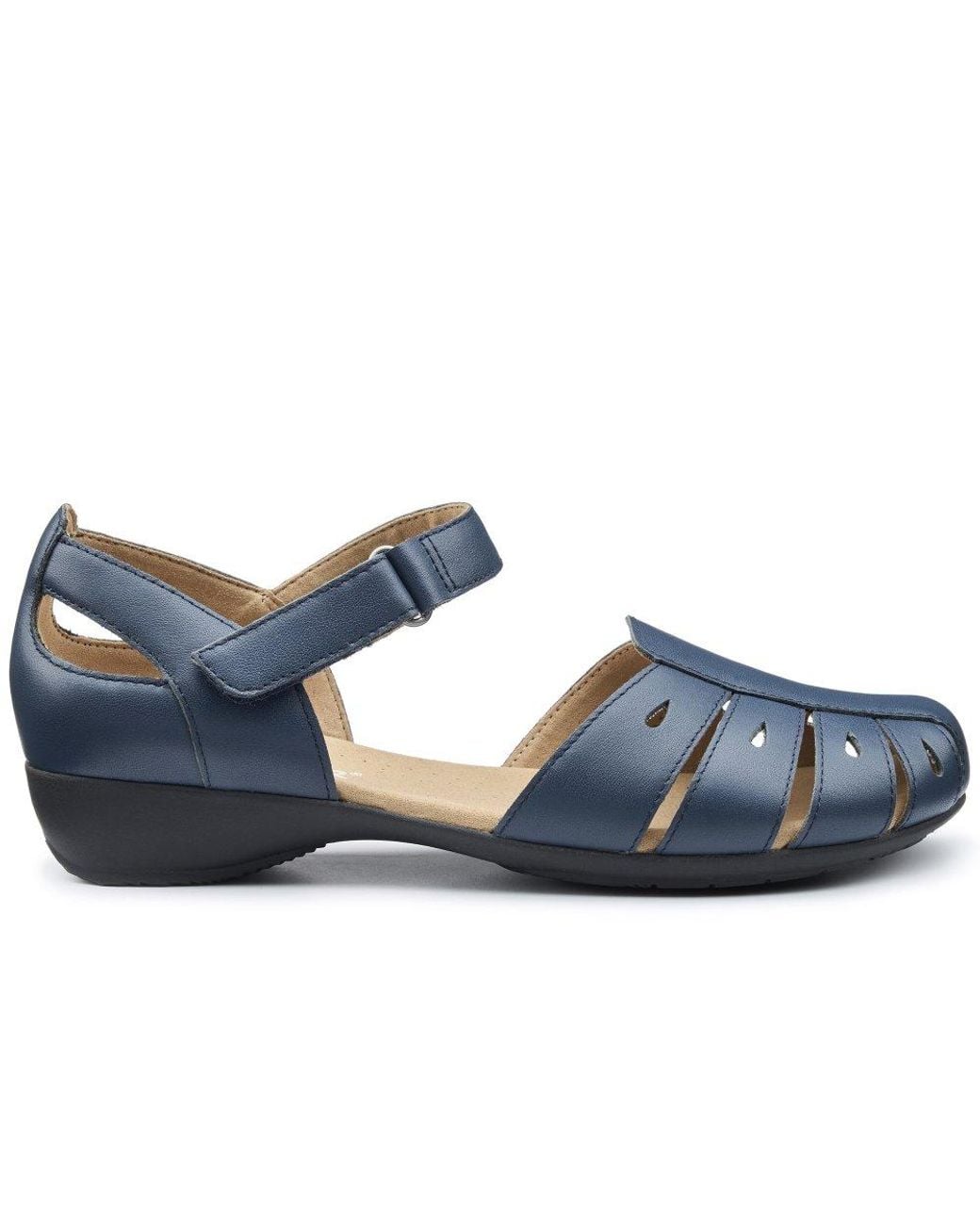Hotter Blue May Wide Fit Sandals