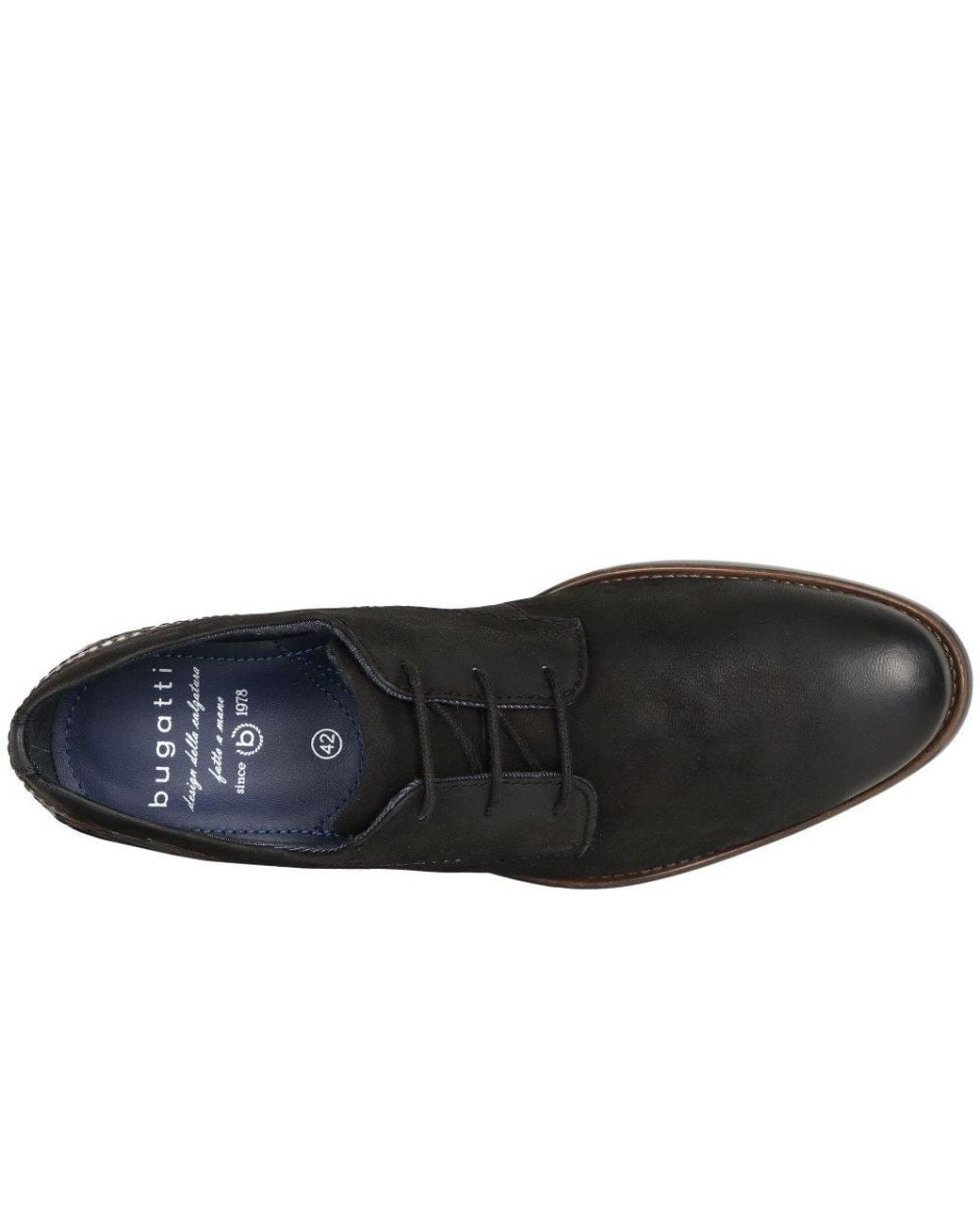 Bugatti Black Lawson Shoes for men