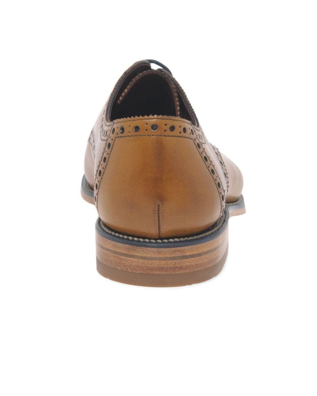 Loake Brown Foley Formal Lace Up Shoes for men
