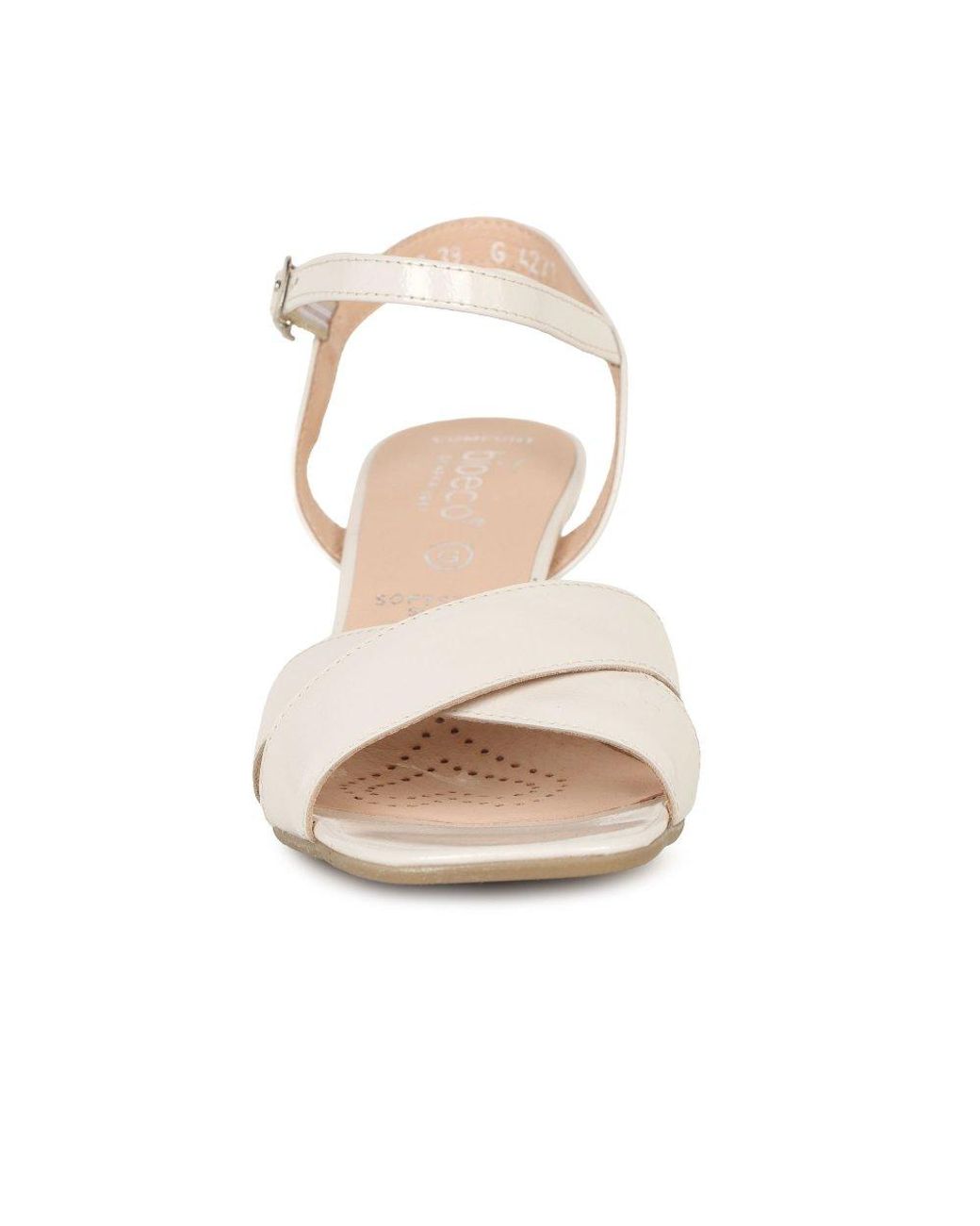 Bioeco White Gabriella Sandals