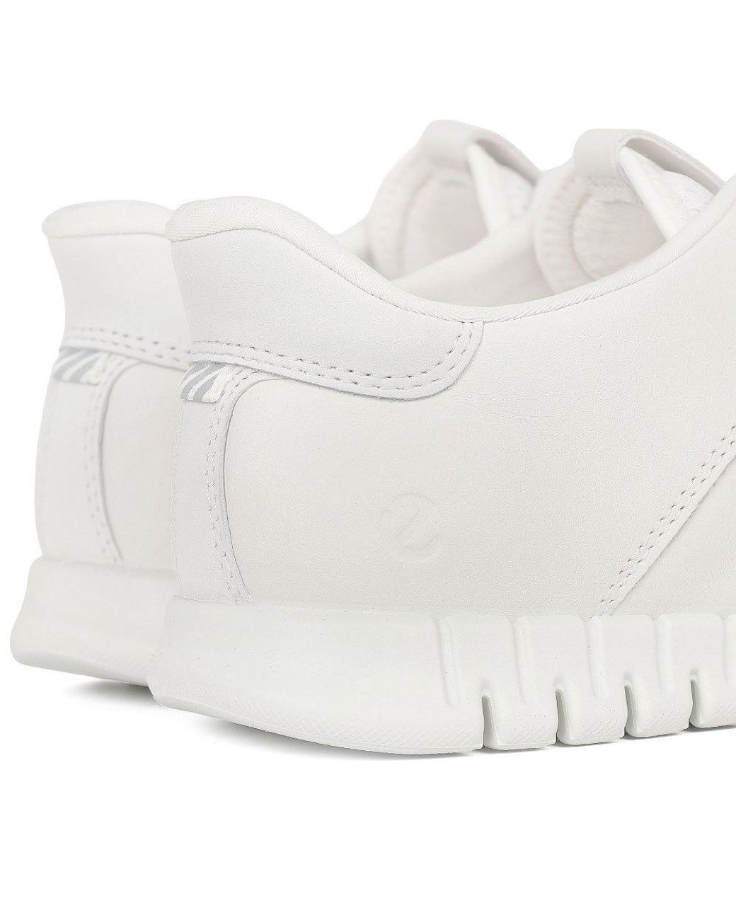 Ecco White Gruuv Lite W Trainers