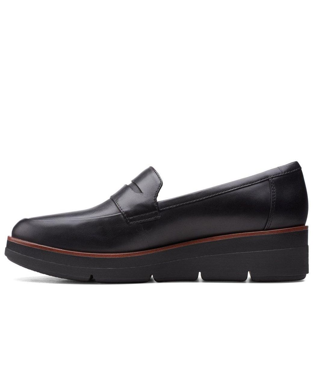 shaylin step black leather