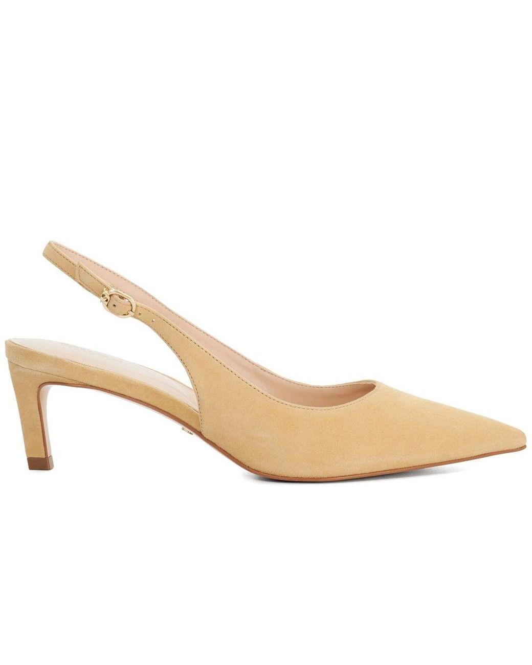 Dune White Celinna Court Shoes