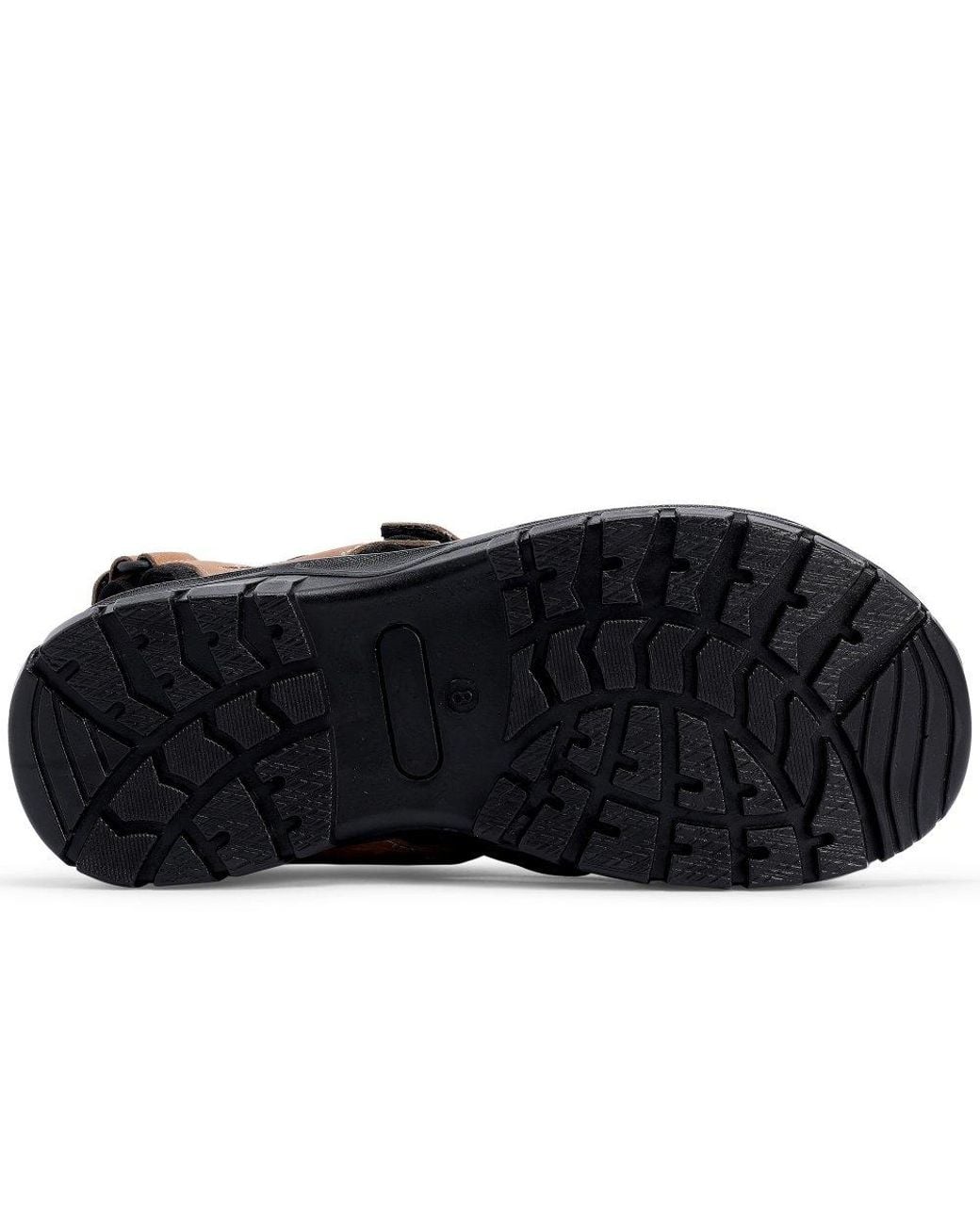 Hotter Black Track Sandals for men