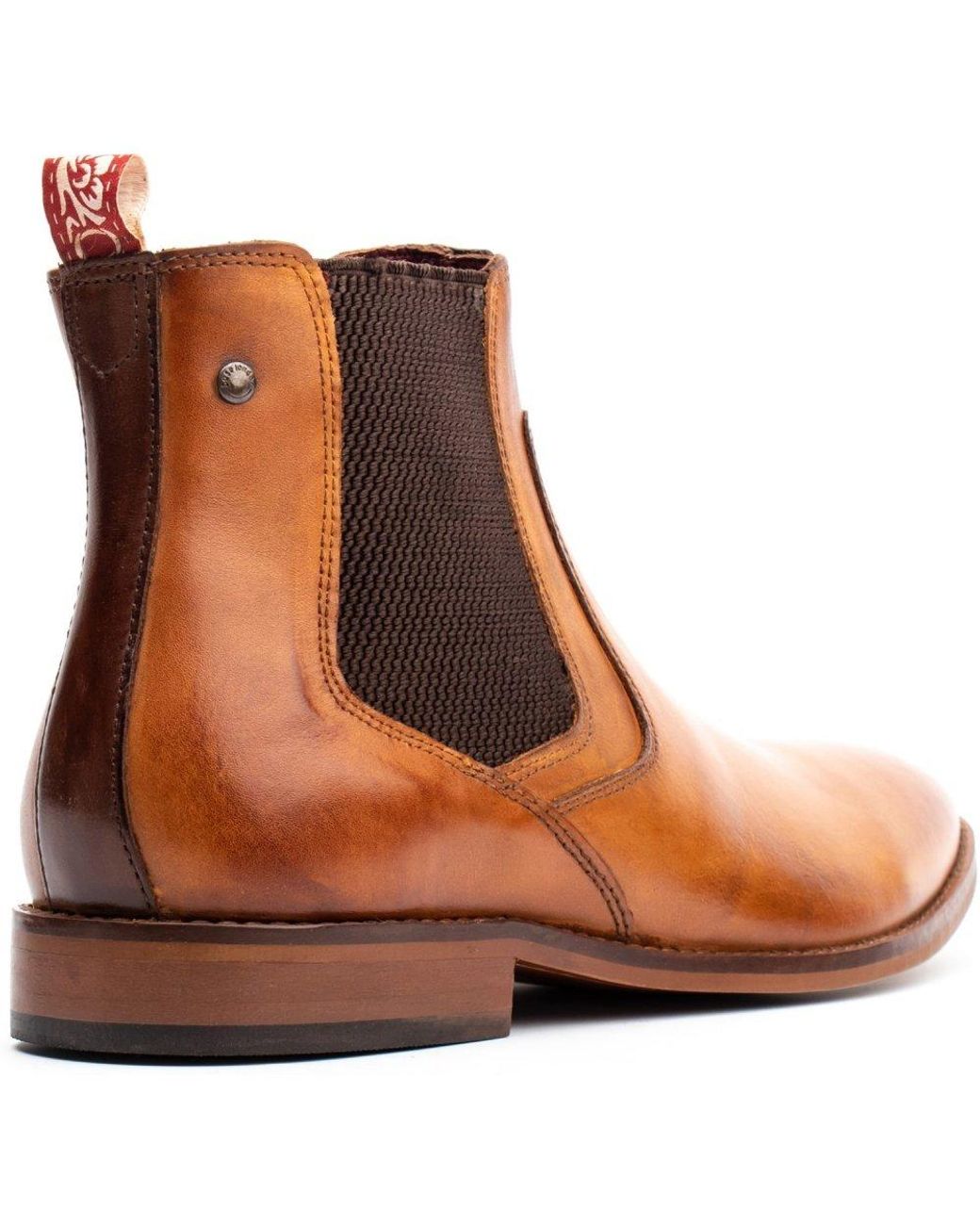 Base London Brown Scout Chelsea Boots for men