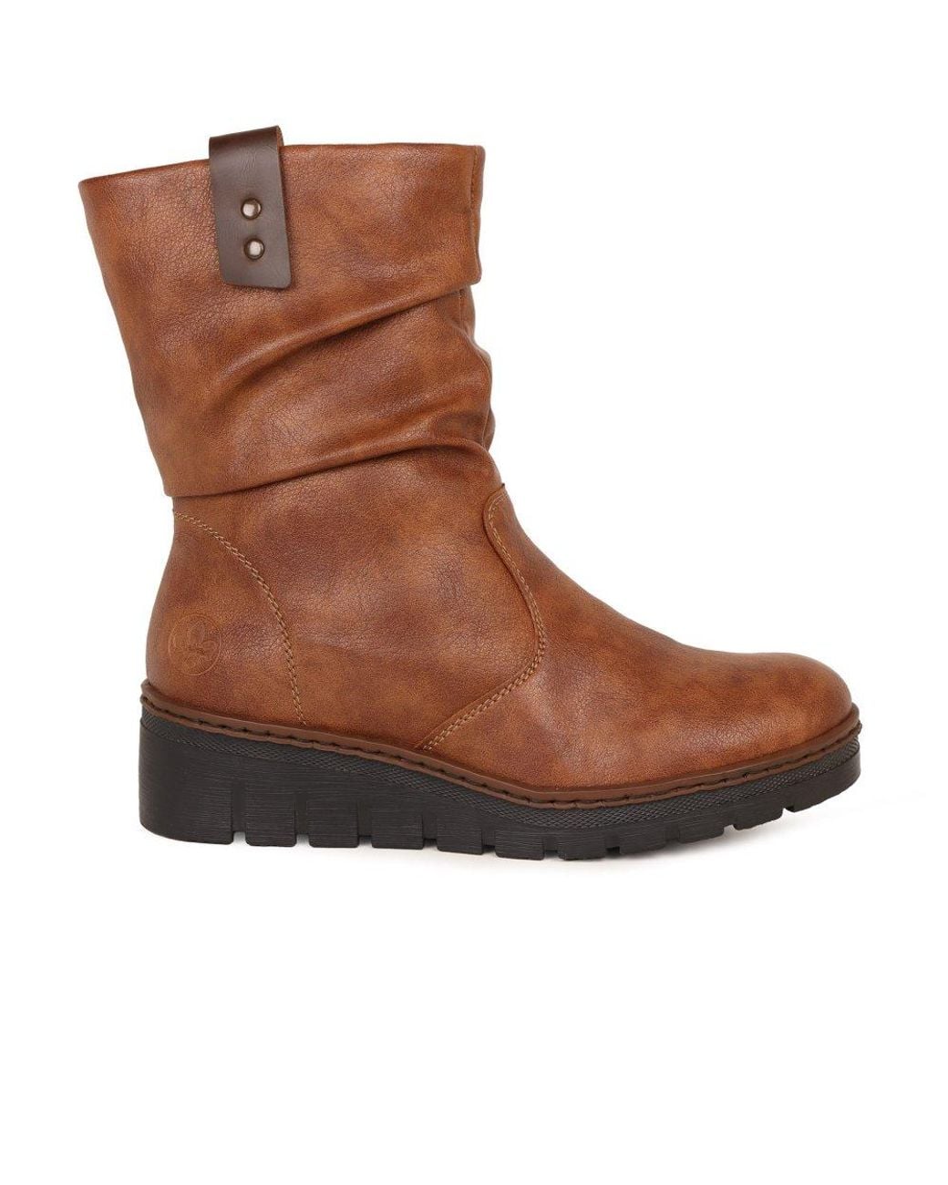 Rieker Brown Croft Ankle Boots