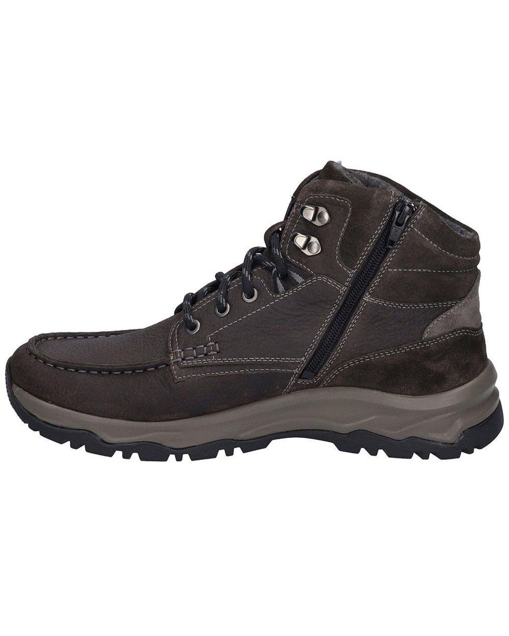 Josef Seibel Black Leroy 01 Ankle Boots for men