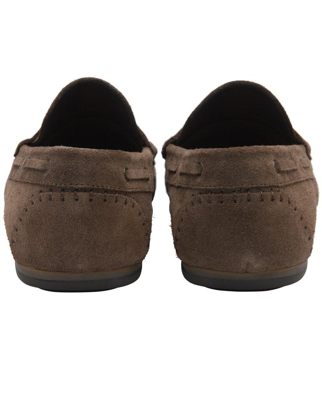 Frank Wright Brown Duggan Loafers for men