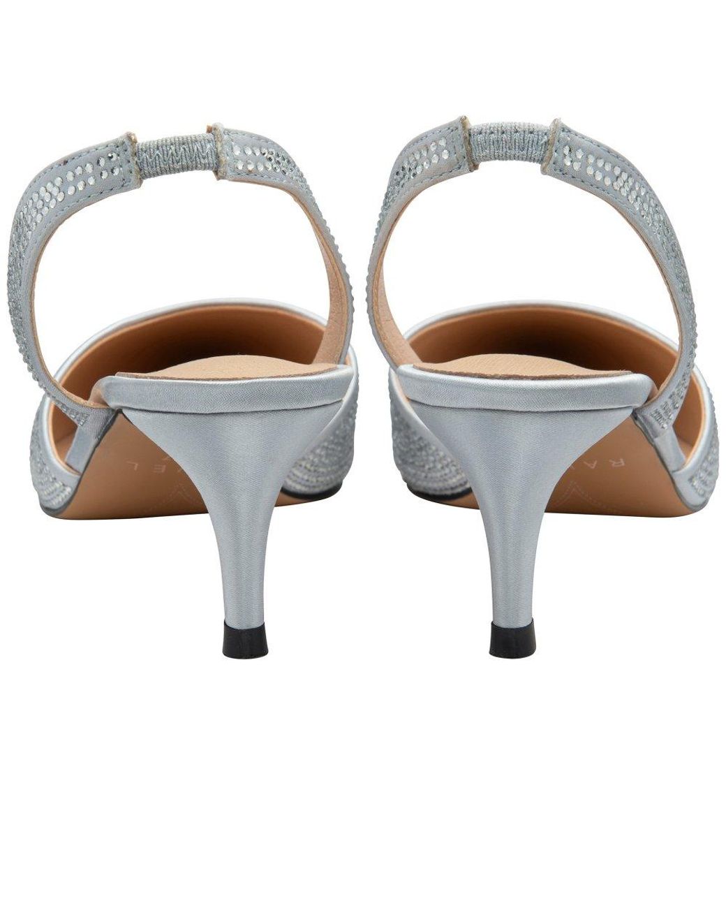 Ravel White Mallow Court Shoes