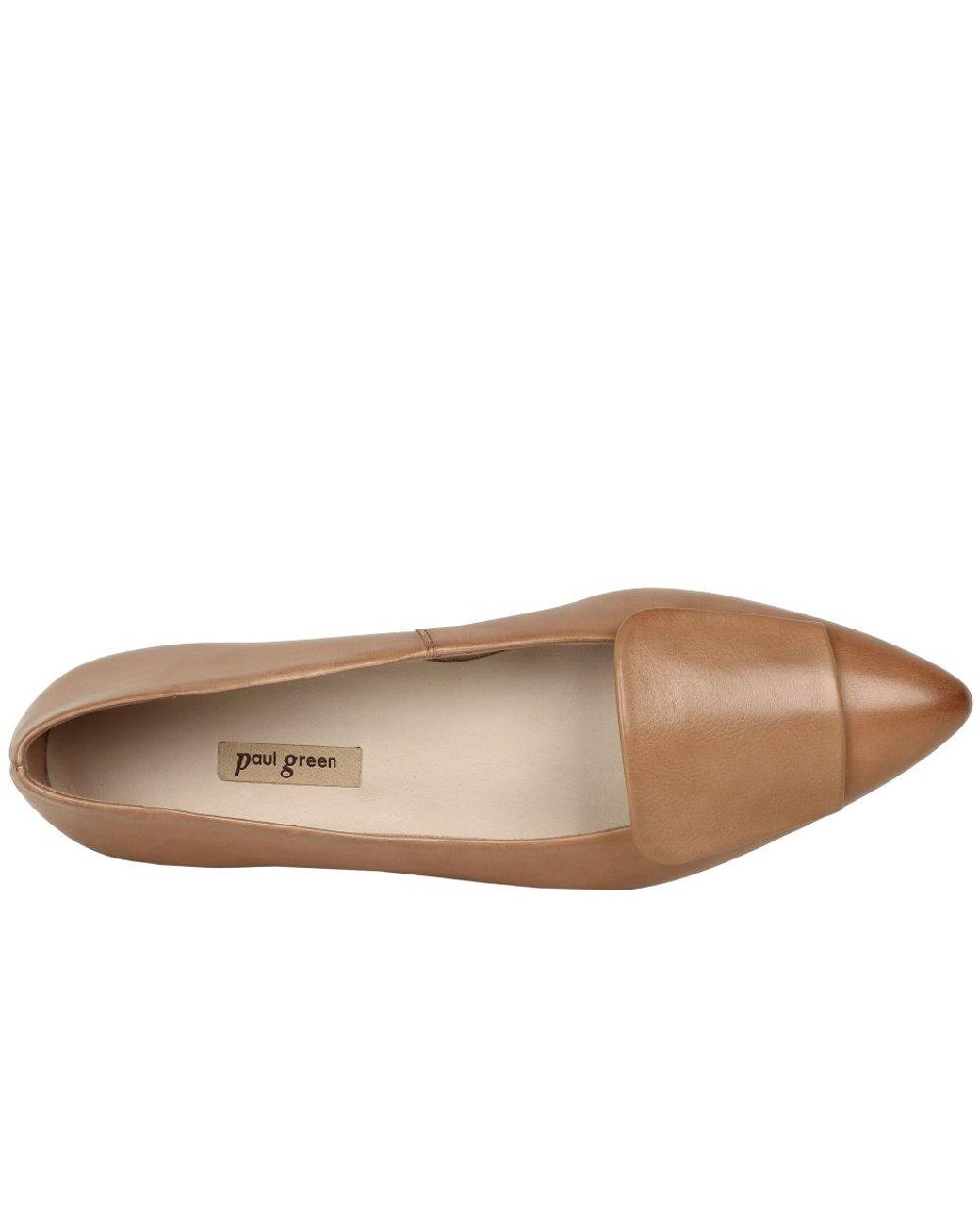 Paul Green Natural Kiki Ballerina Shoes