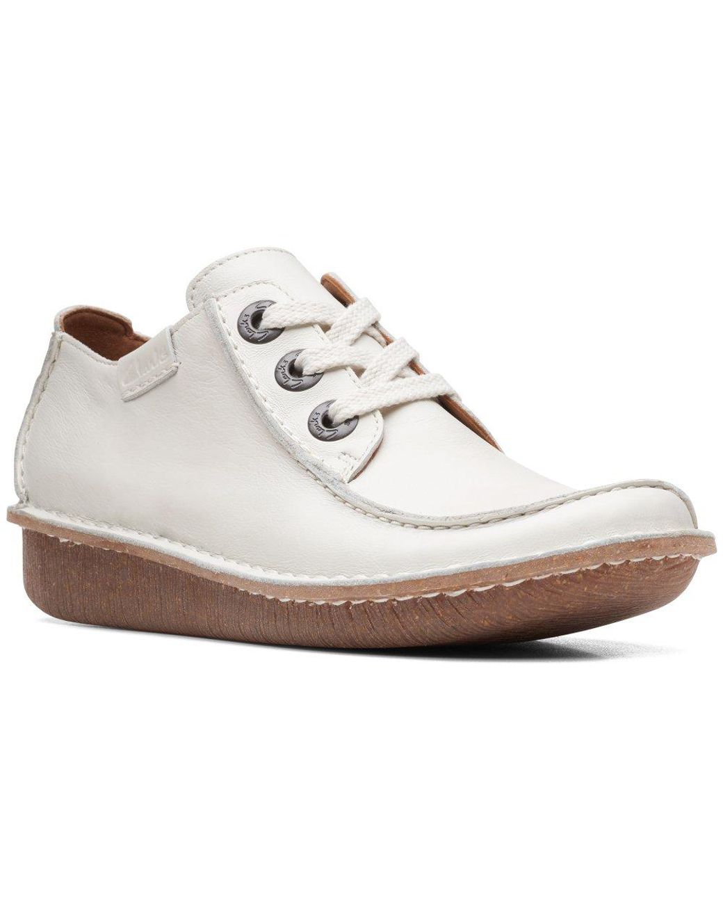 Clarks Funny Dream Shoes in White | Lyst Australia