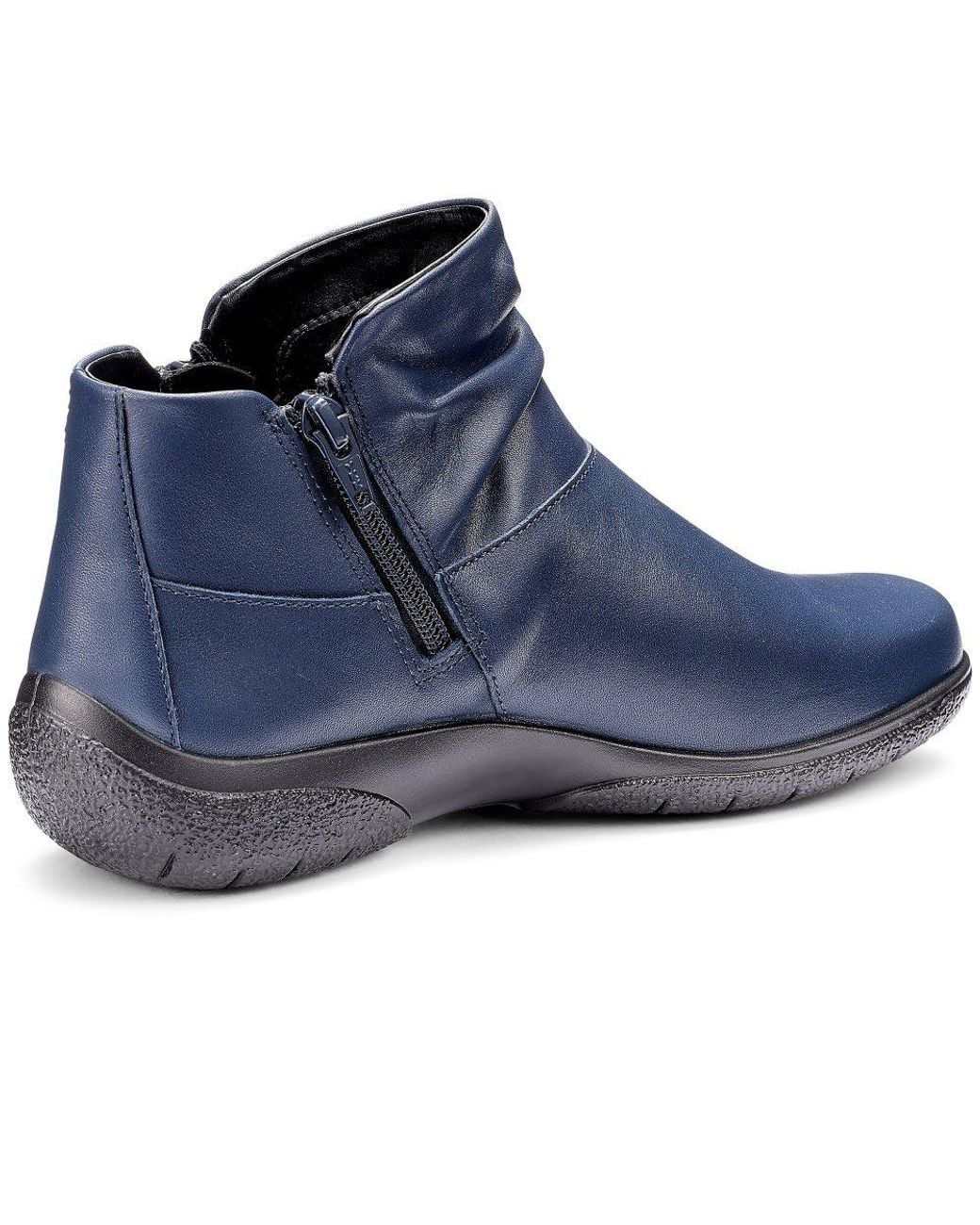 Hotter Blue Murmur Ankle Boots