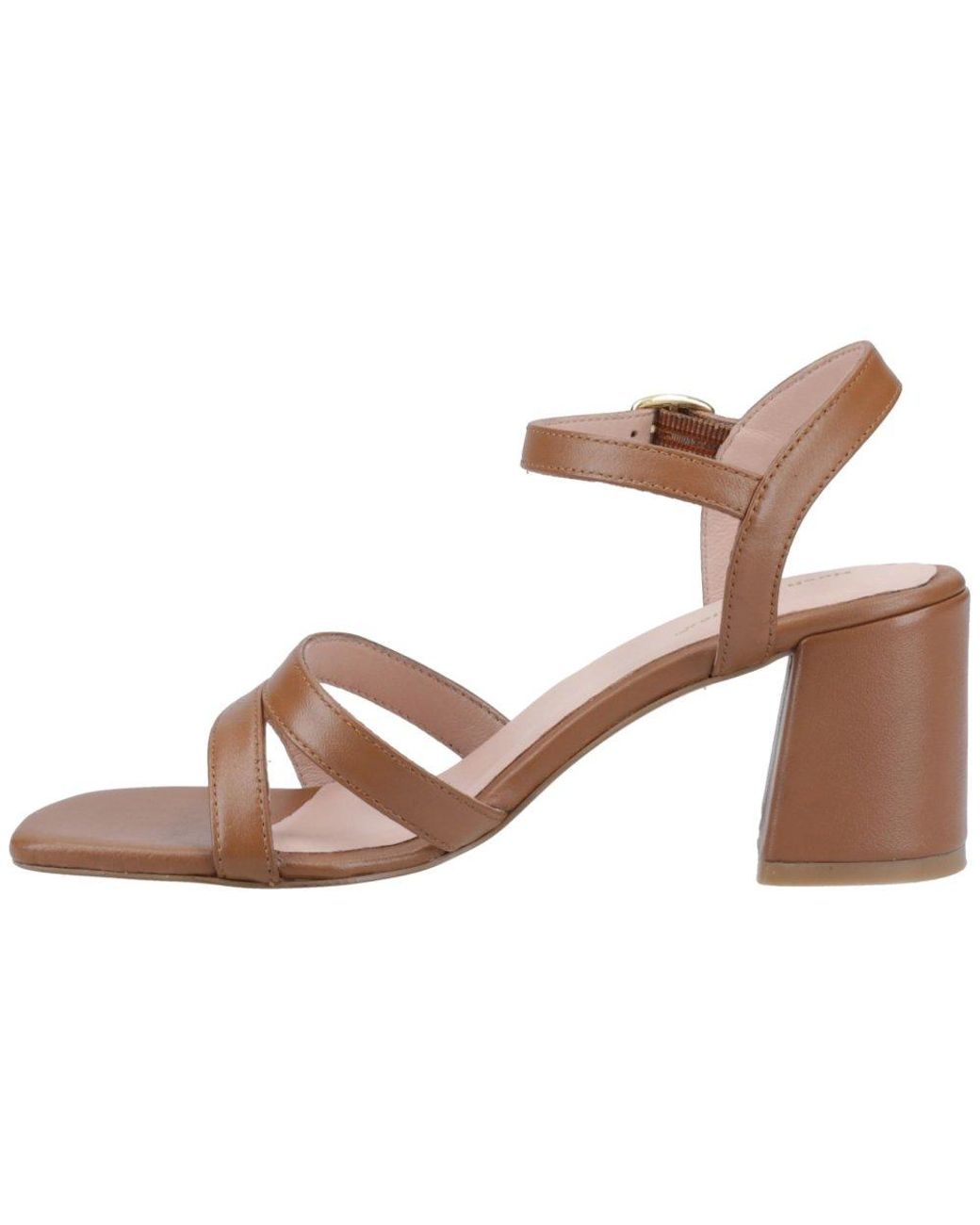 Hush Puppies Brown Nalani Heeled Sandals
