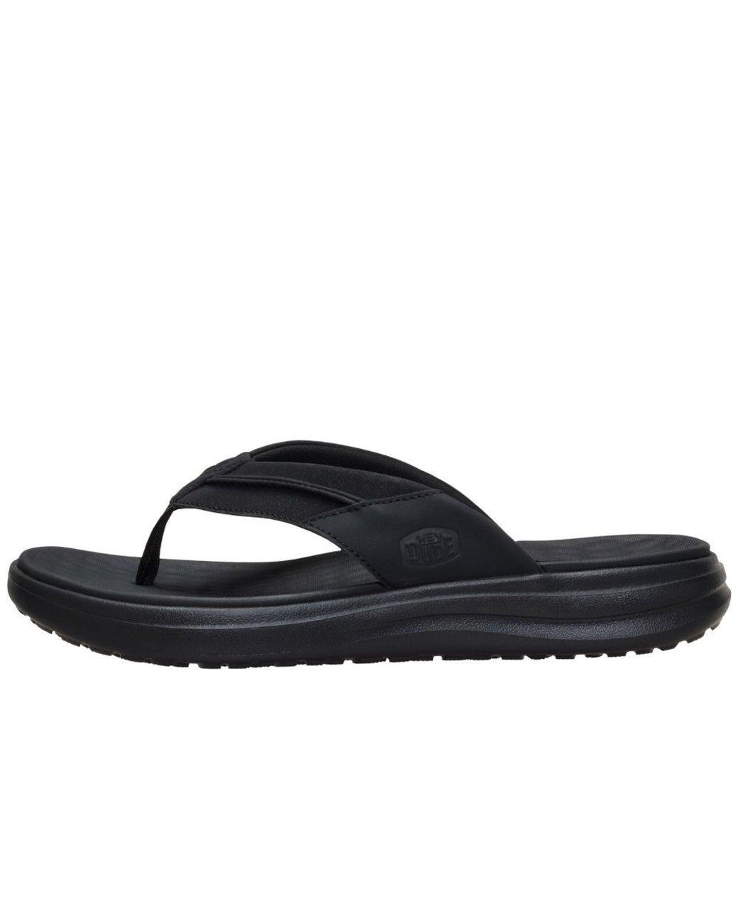 HeyDude Blue Finn Flip Sandals for men