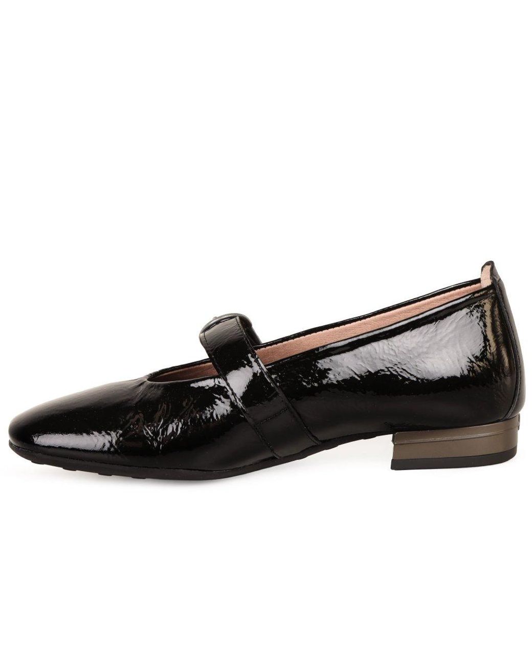 Hispanitas Black Oslo Mary Jane Court Shoes