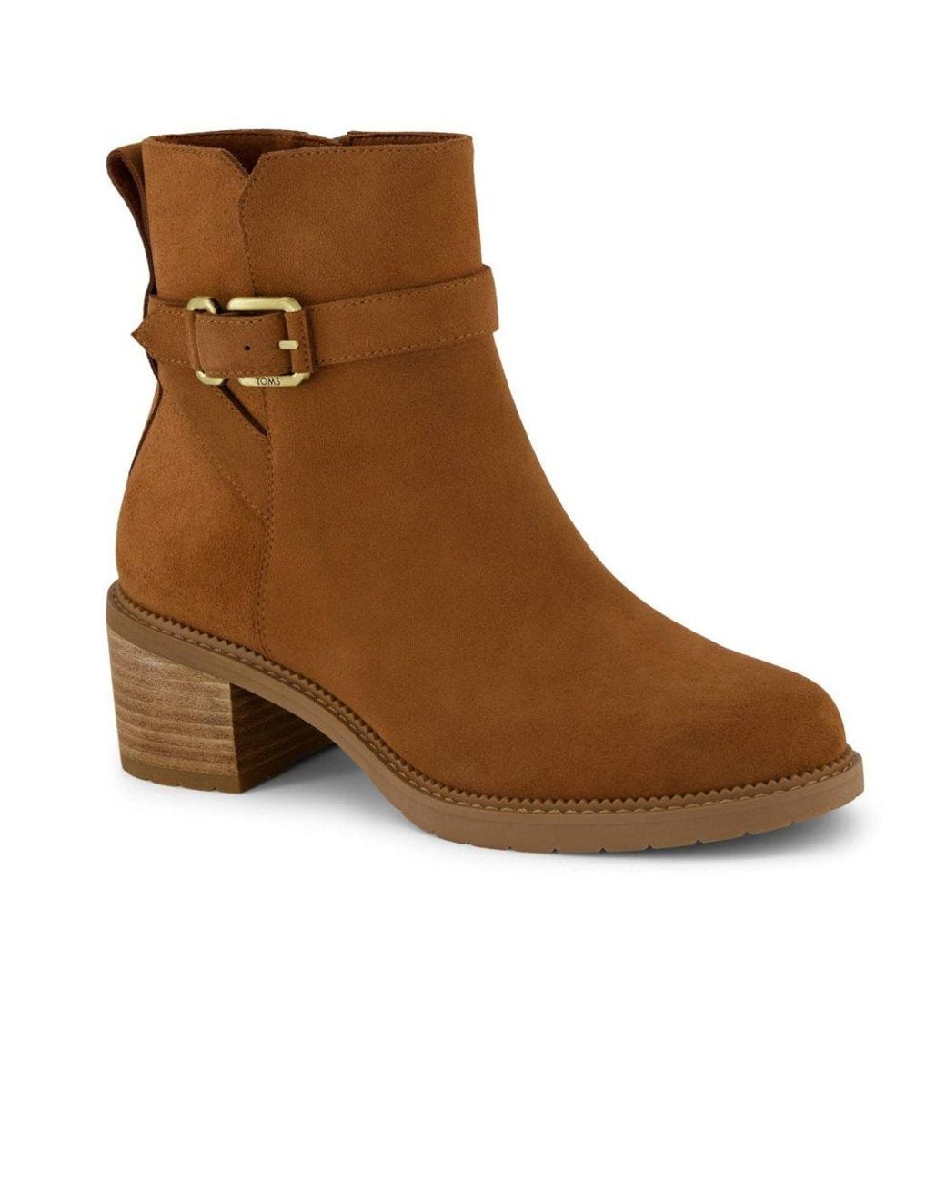 TOMS Brown Hailey Ankle Boots