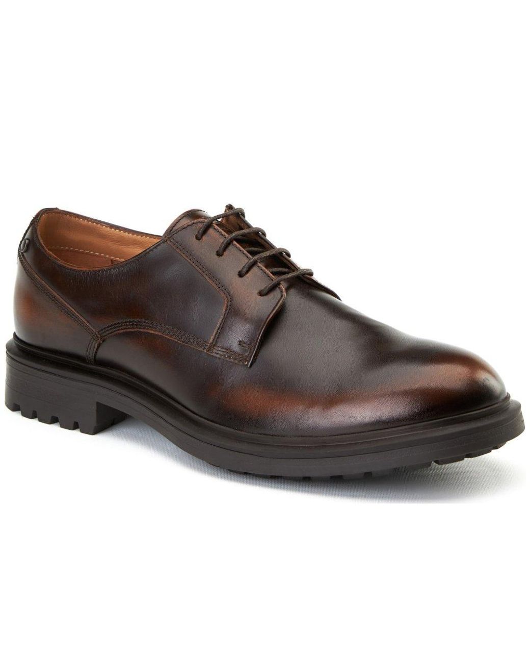 Base London Brown Locke Lace Up Shoes for men