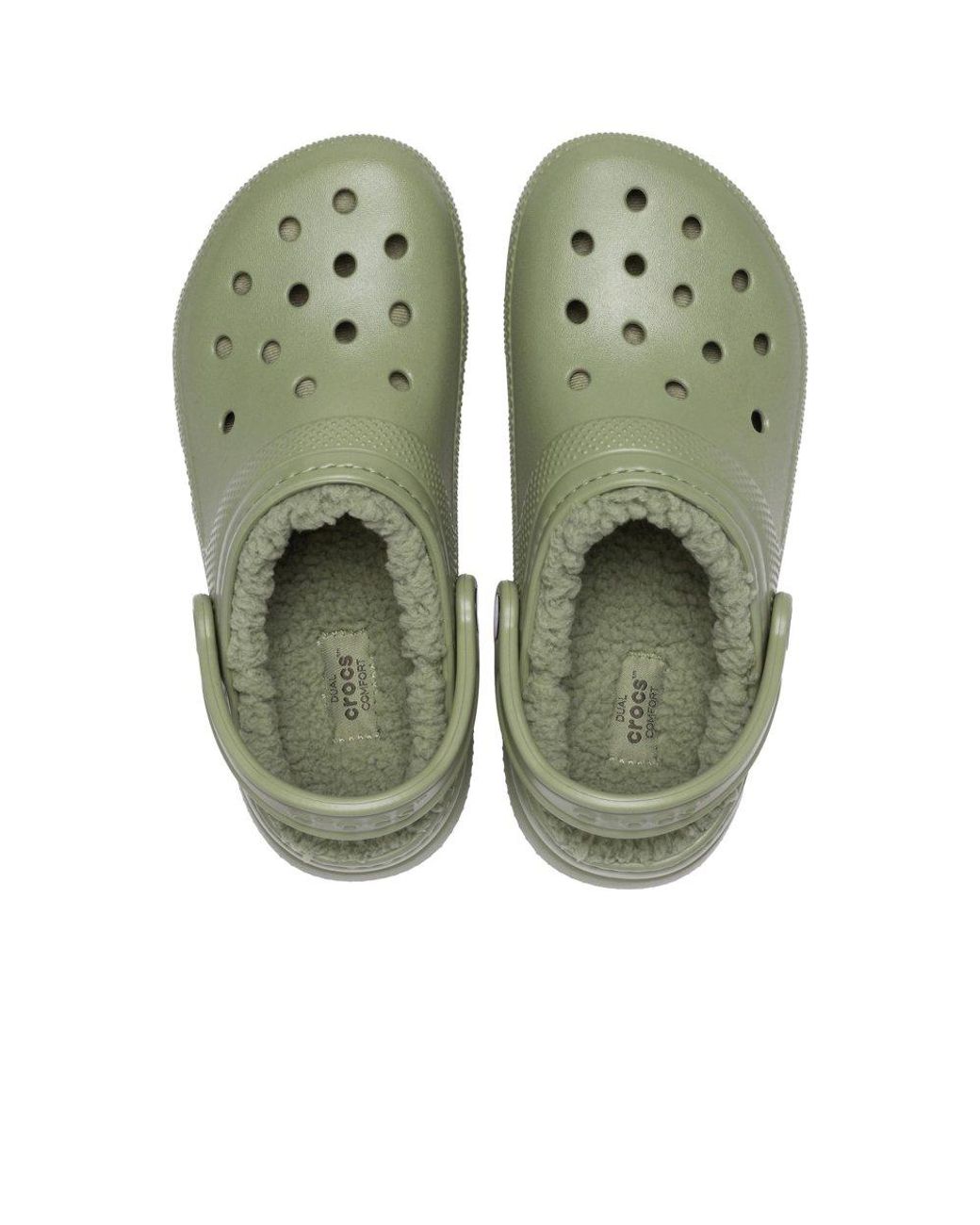 CROCSTM Green Classic Lined Clogs for men