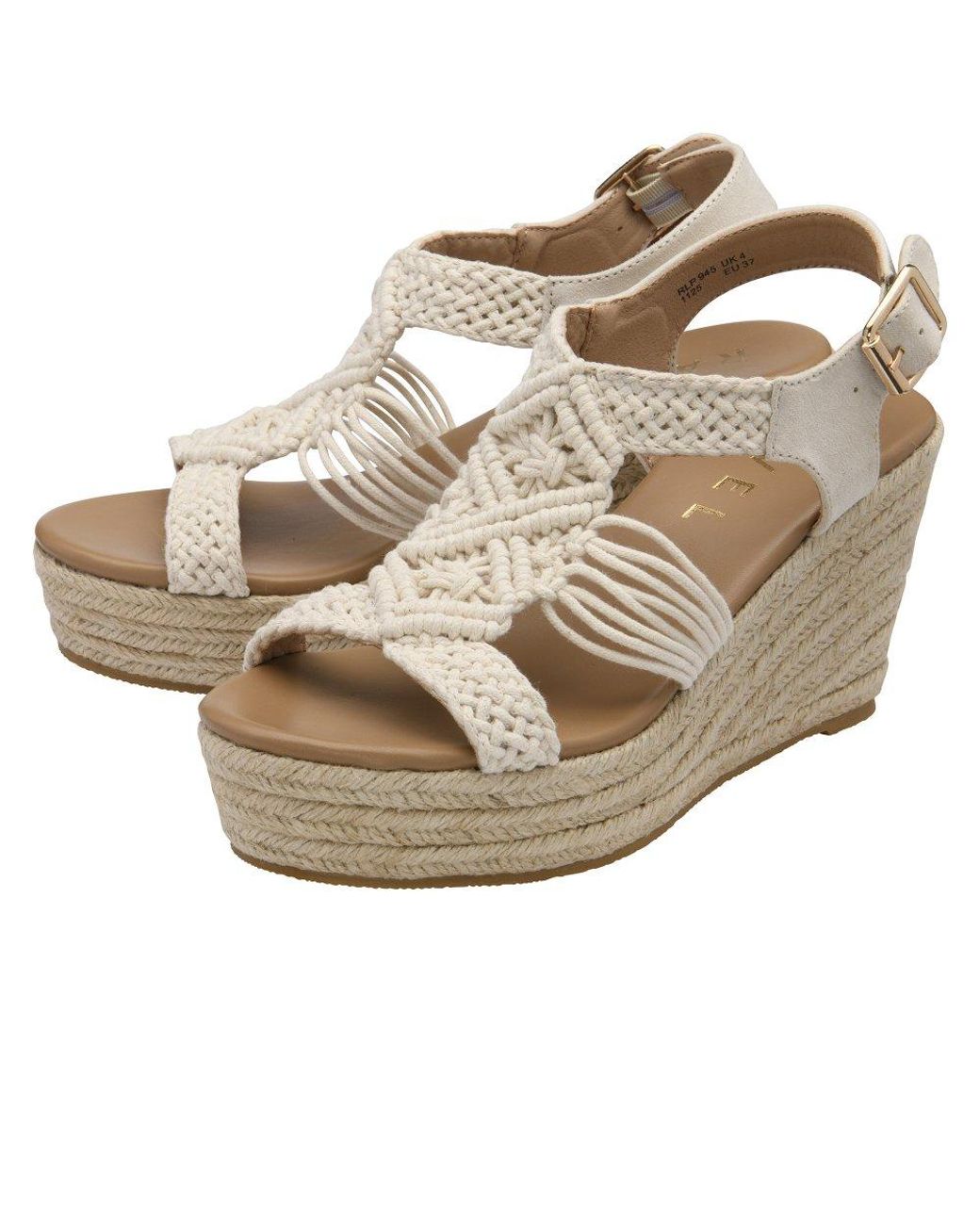 Ravel Metallic Kennley Wedge Sandals