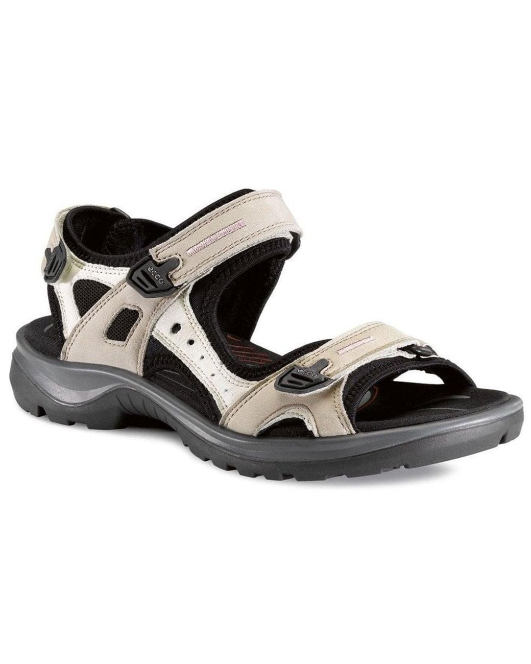 Ecco Black Yucatan (Offroad) Ladies Sandals